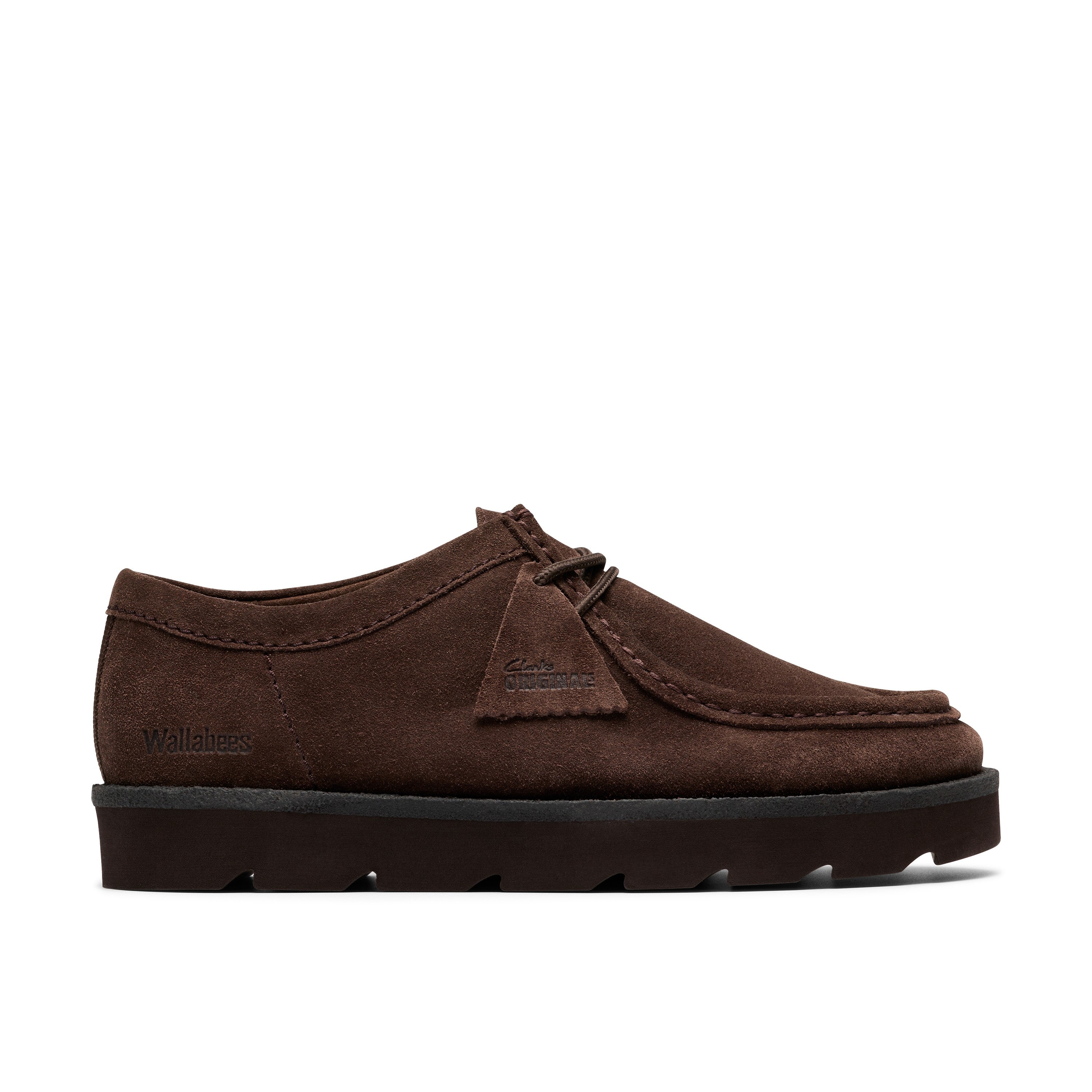 Clarks Men Brownsuede Meare Walla Shoes