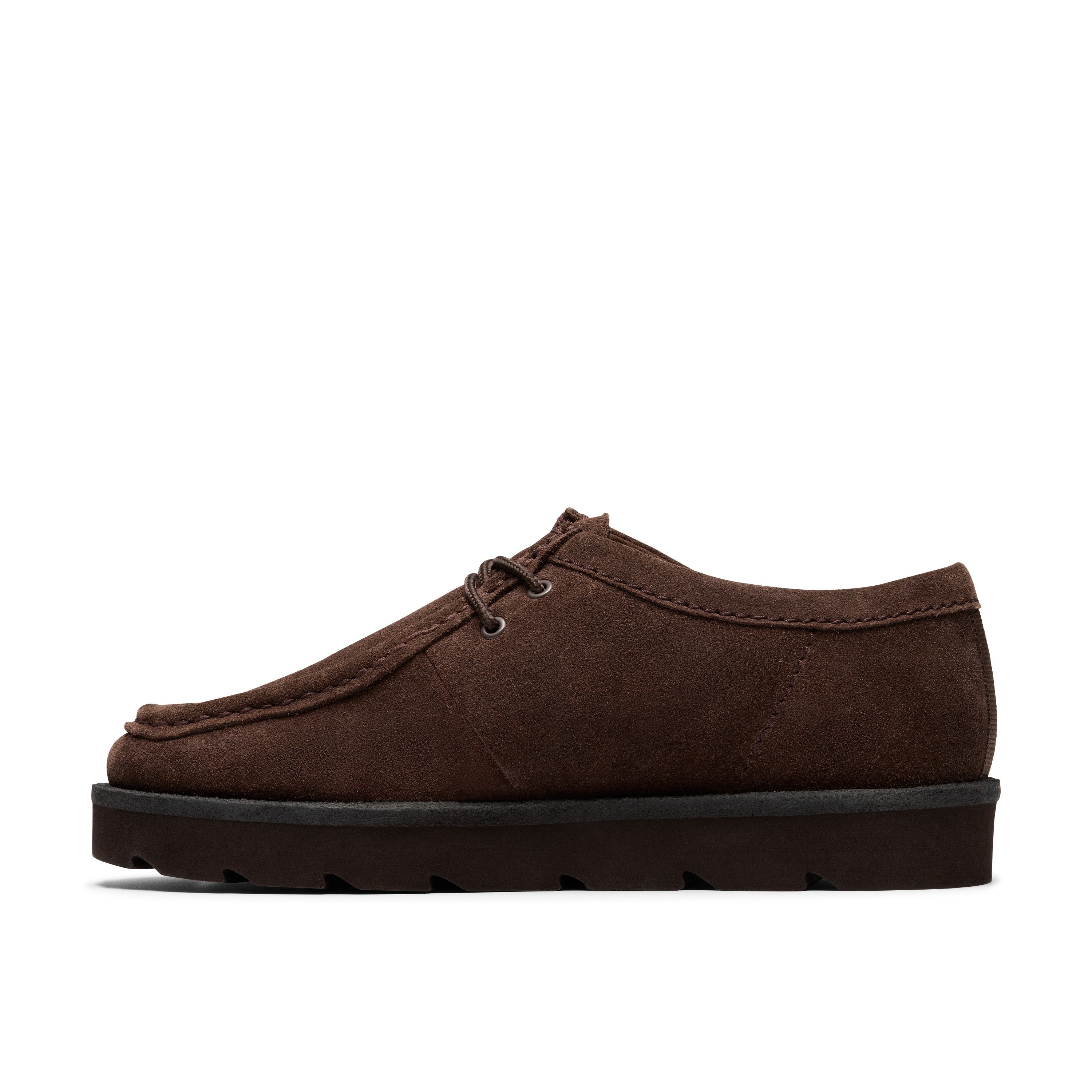 Clarks Men Brownsuede Meare Walla Shoes