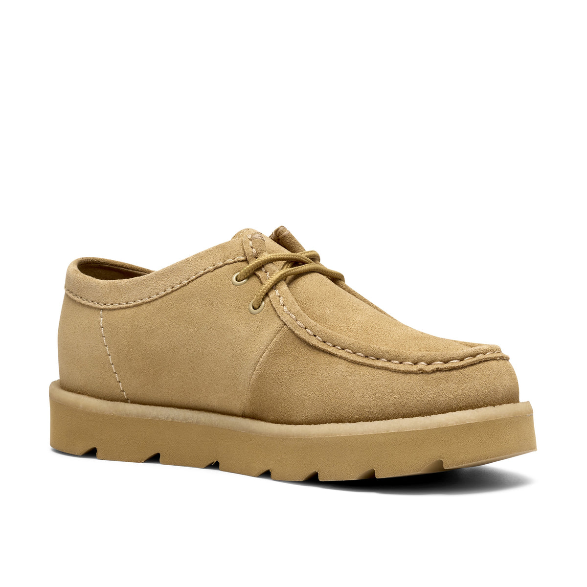 Clarks Men Tan Suede Meare Walla Shoes