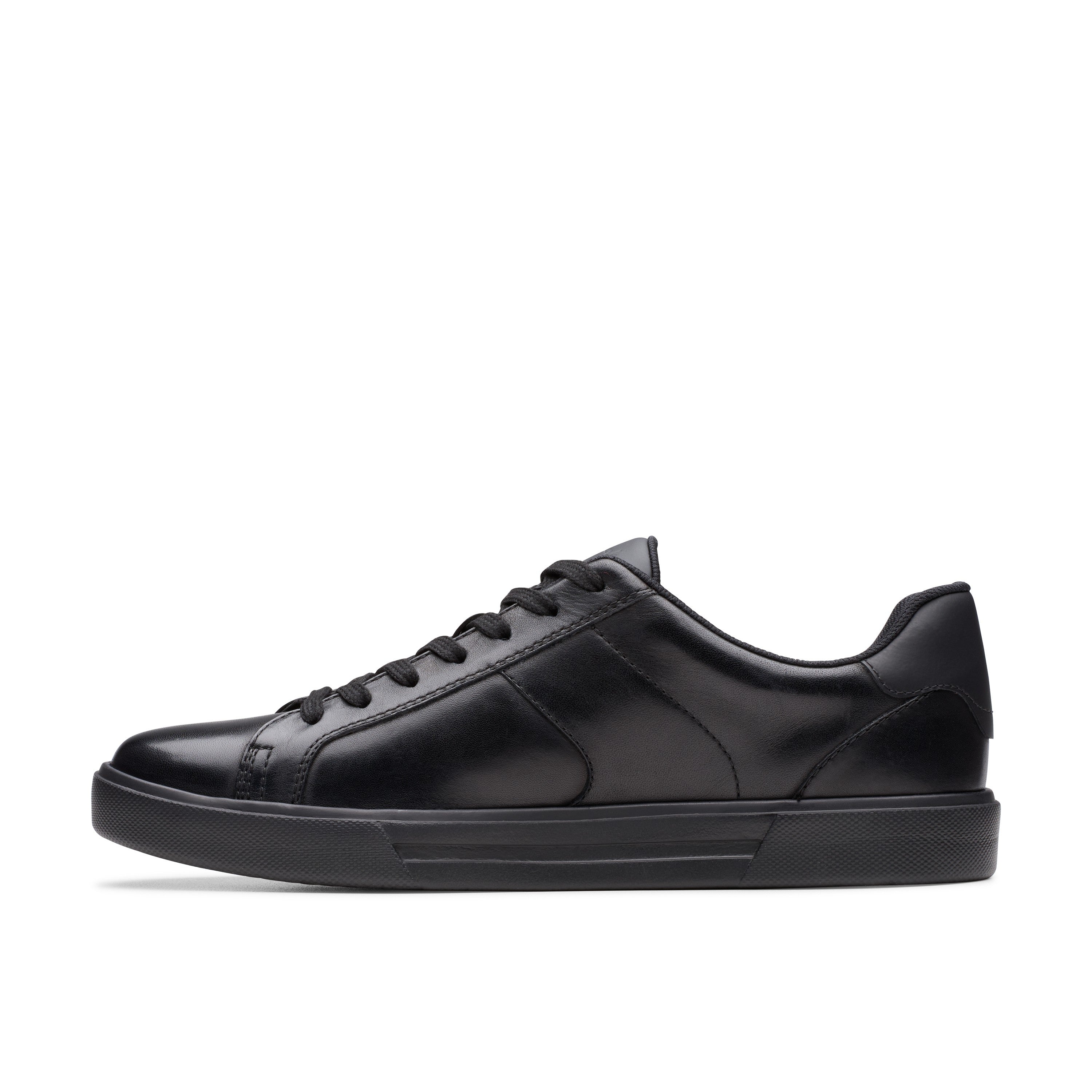 Clarks Men Black Romsey Lace Shoes