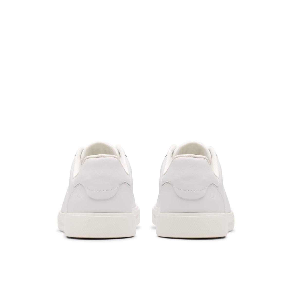 Clarks Men White Romsey Lace Shoes
