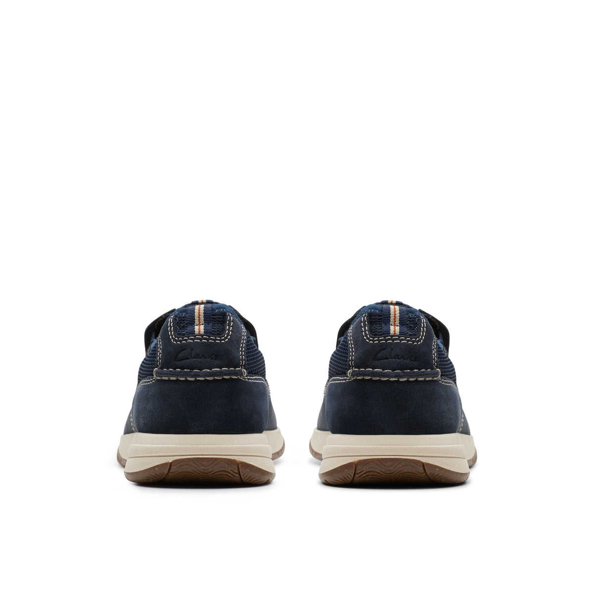 Clarks Men Blue-Navy Sailview Step Shoes