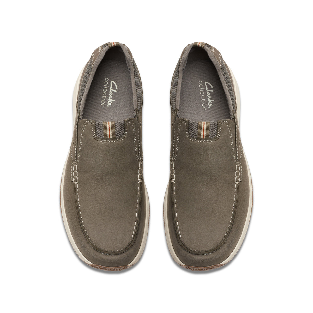 Clarks Men Beige Sailview Step Shoes
