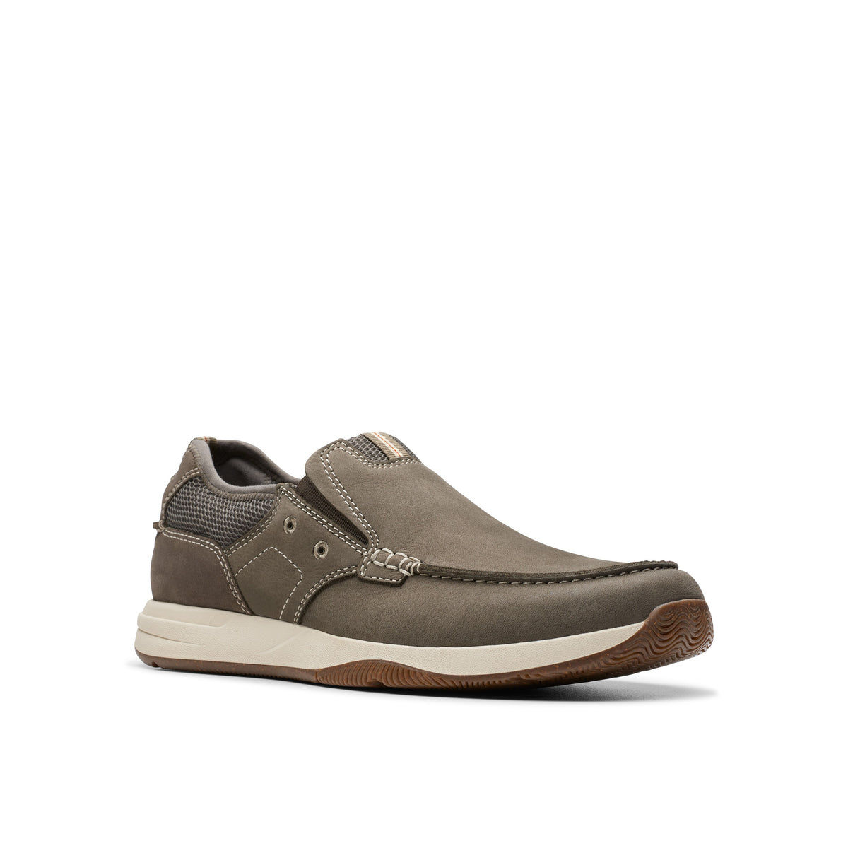 Clarks Men Beige Sailview Step Shoes