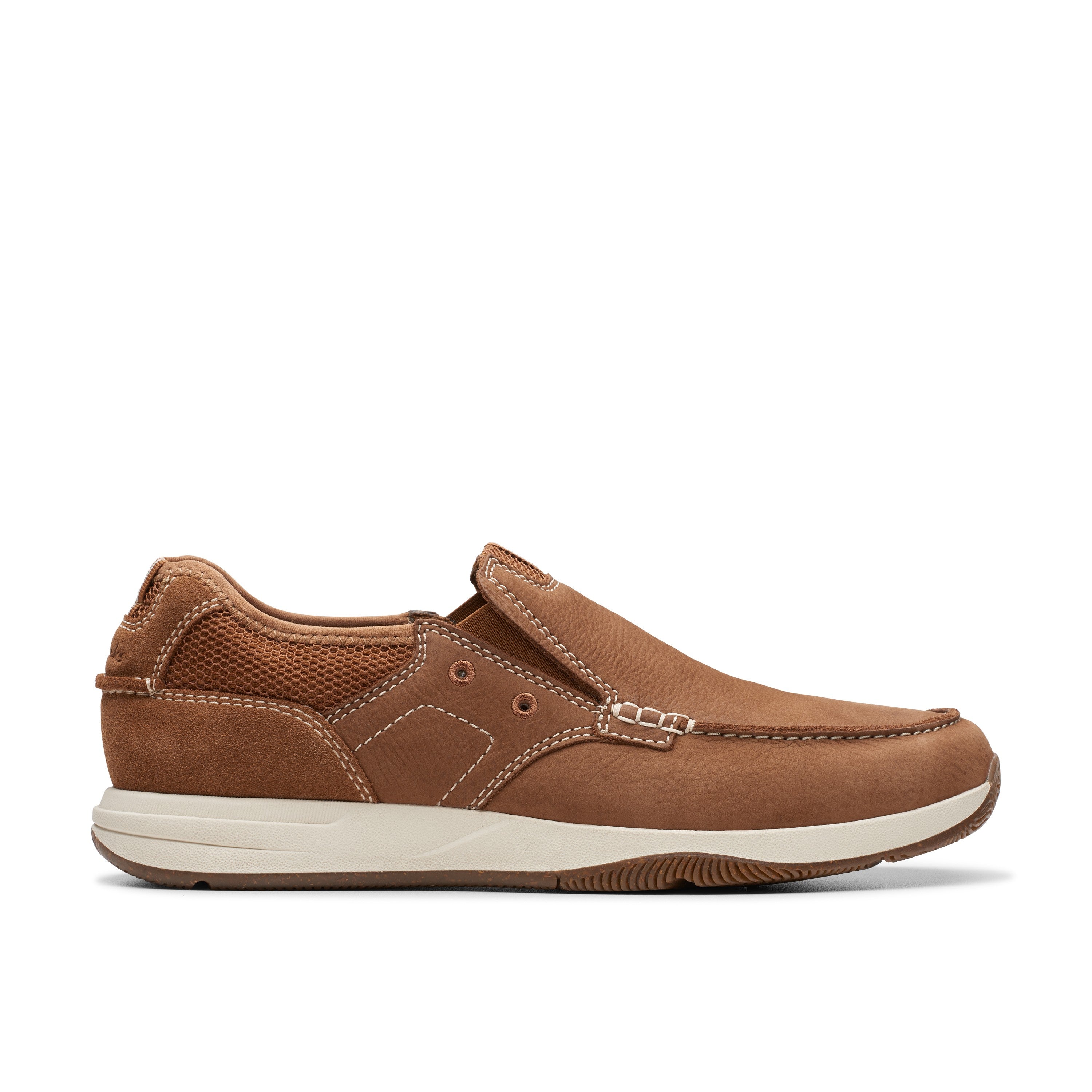 Clarks Men Tan Sailview Step Shoes