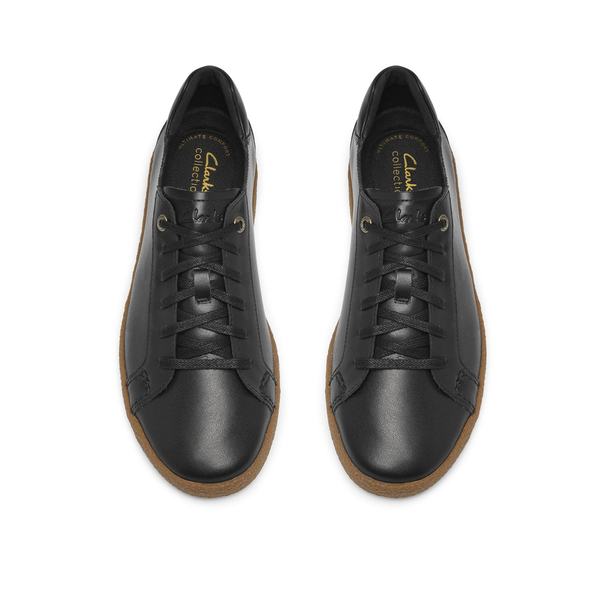 Clarks Men Black Smokeford Lace Shoes