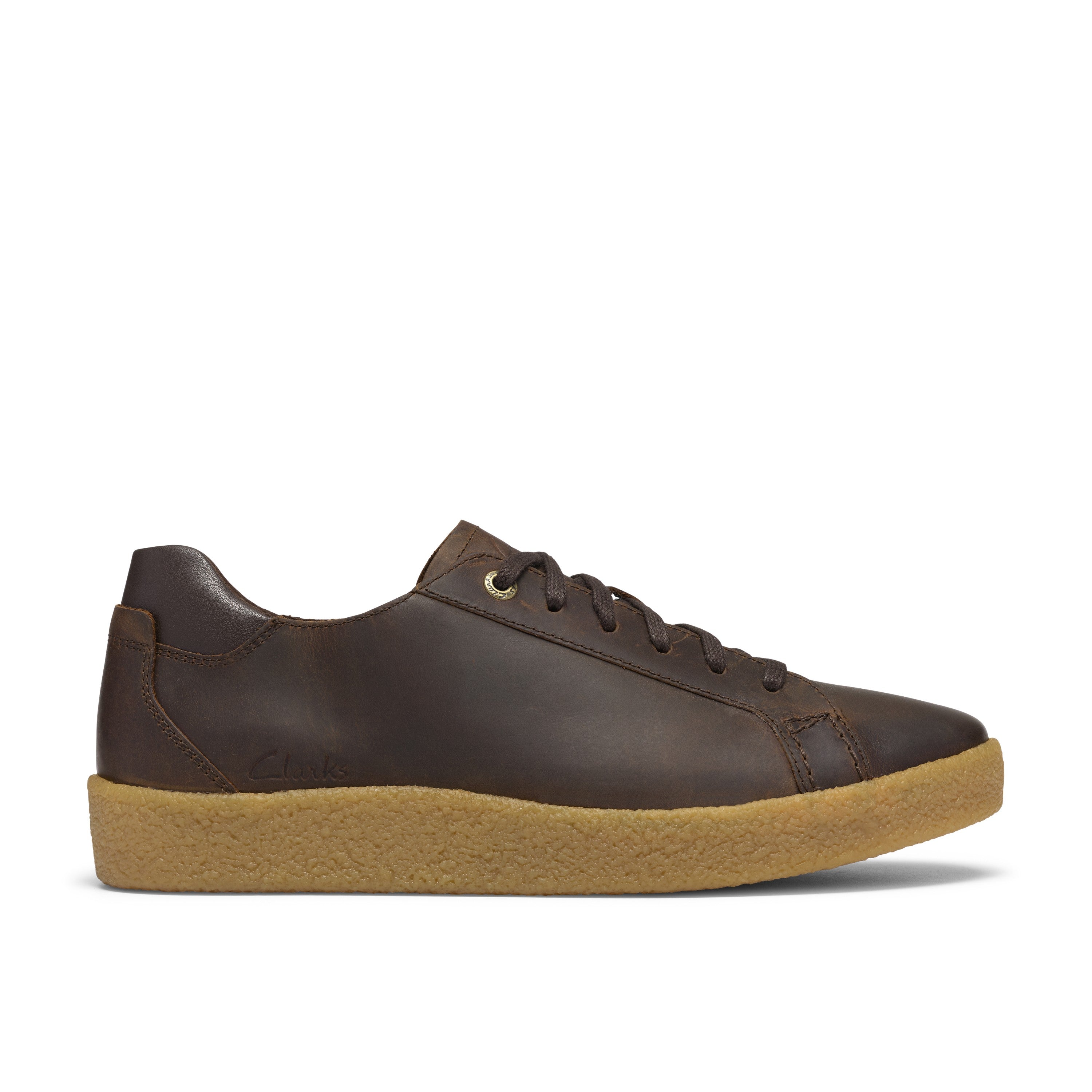 Clarks Men Brown-Beige Smokeford Lace Shoes
