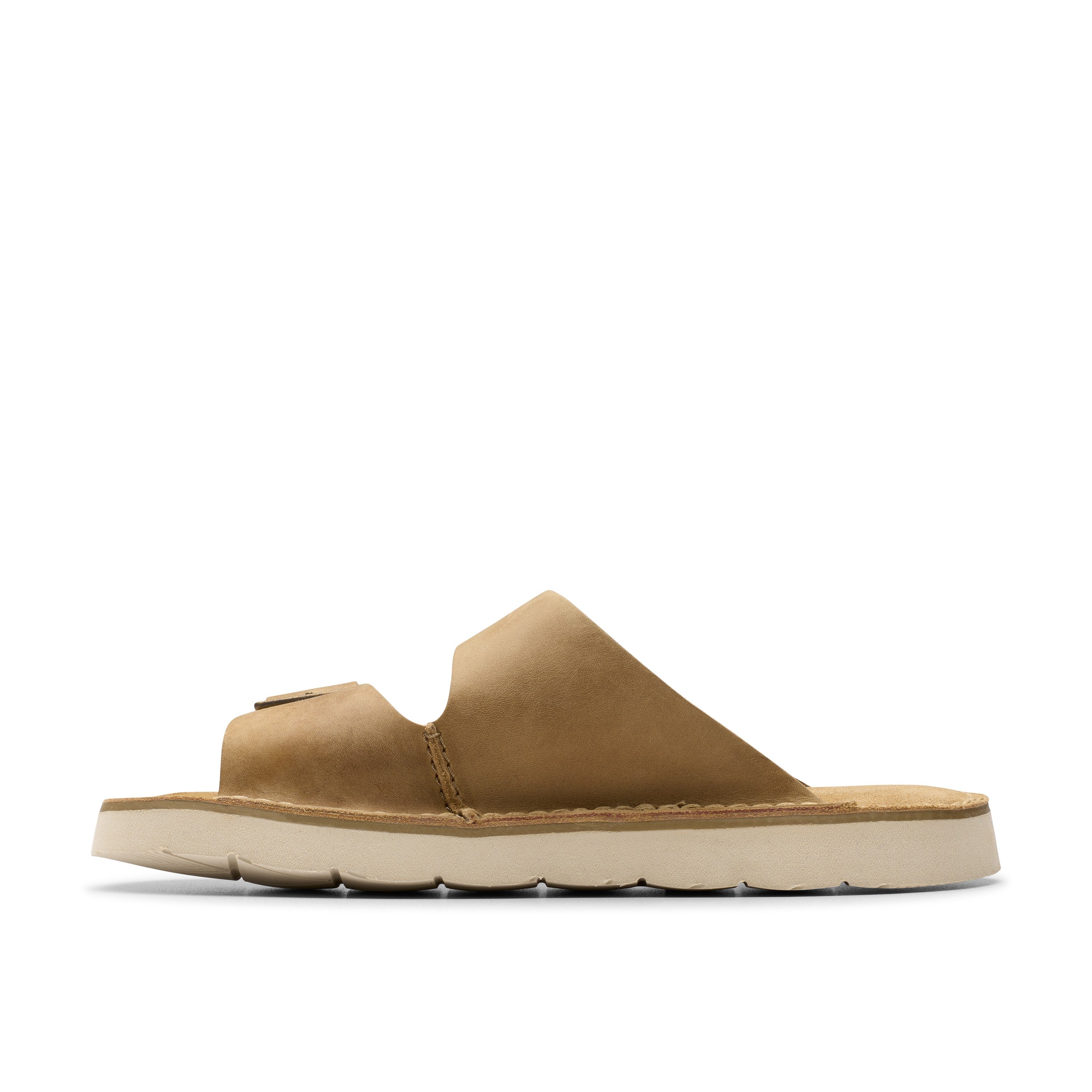 Clarks Men Brown Solsbury Strap Sandals