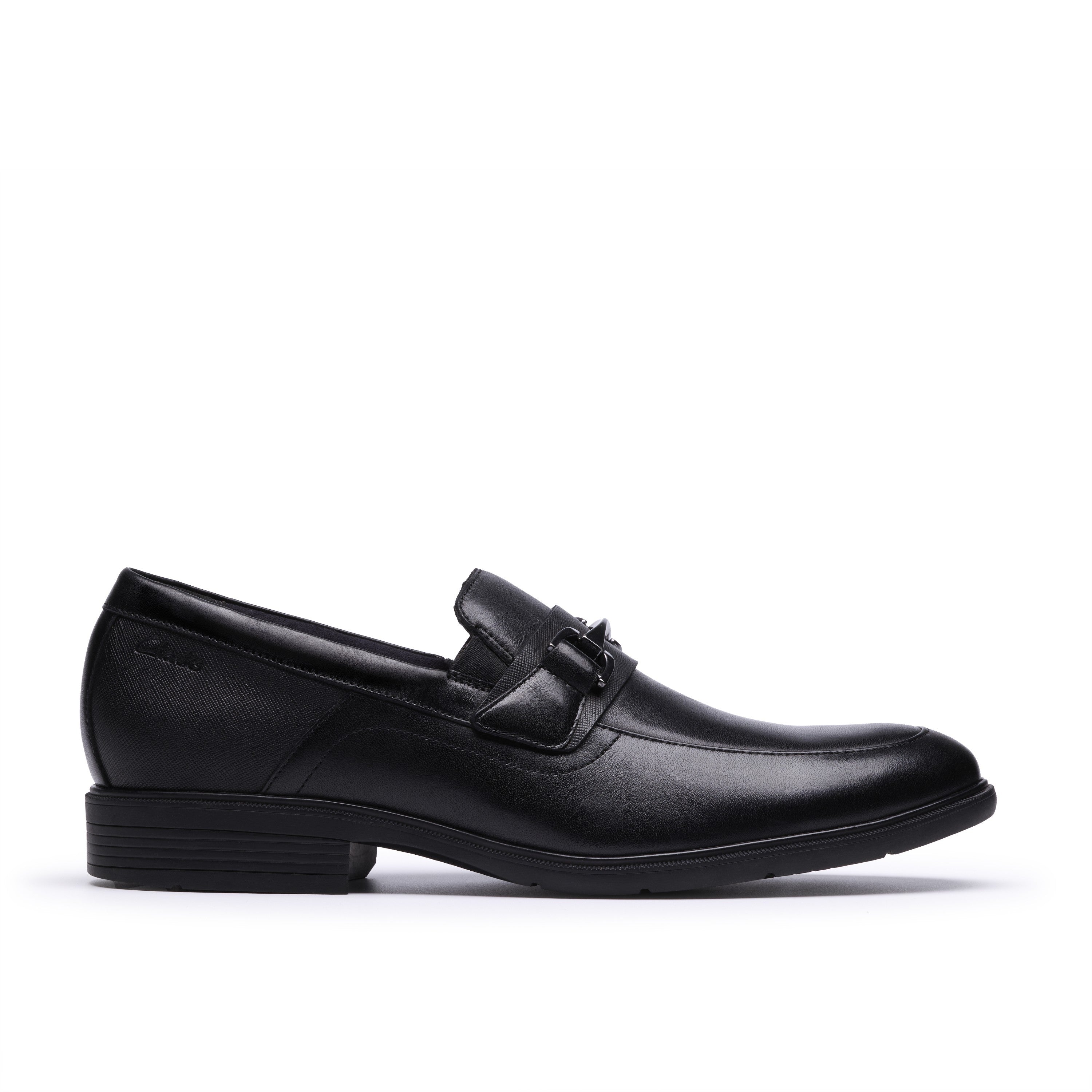 Clarks Men Black Steadwell Bit Shoes