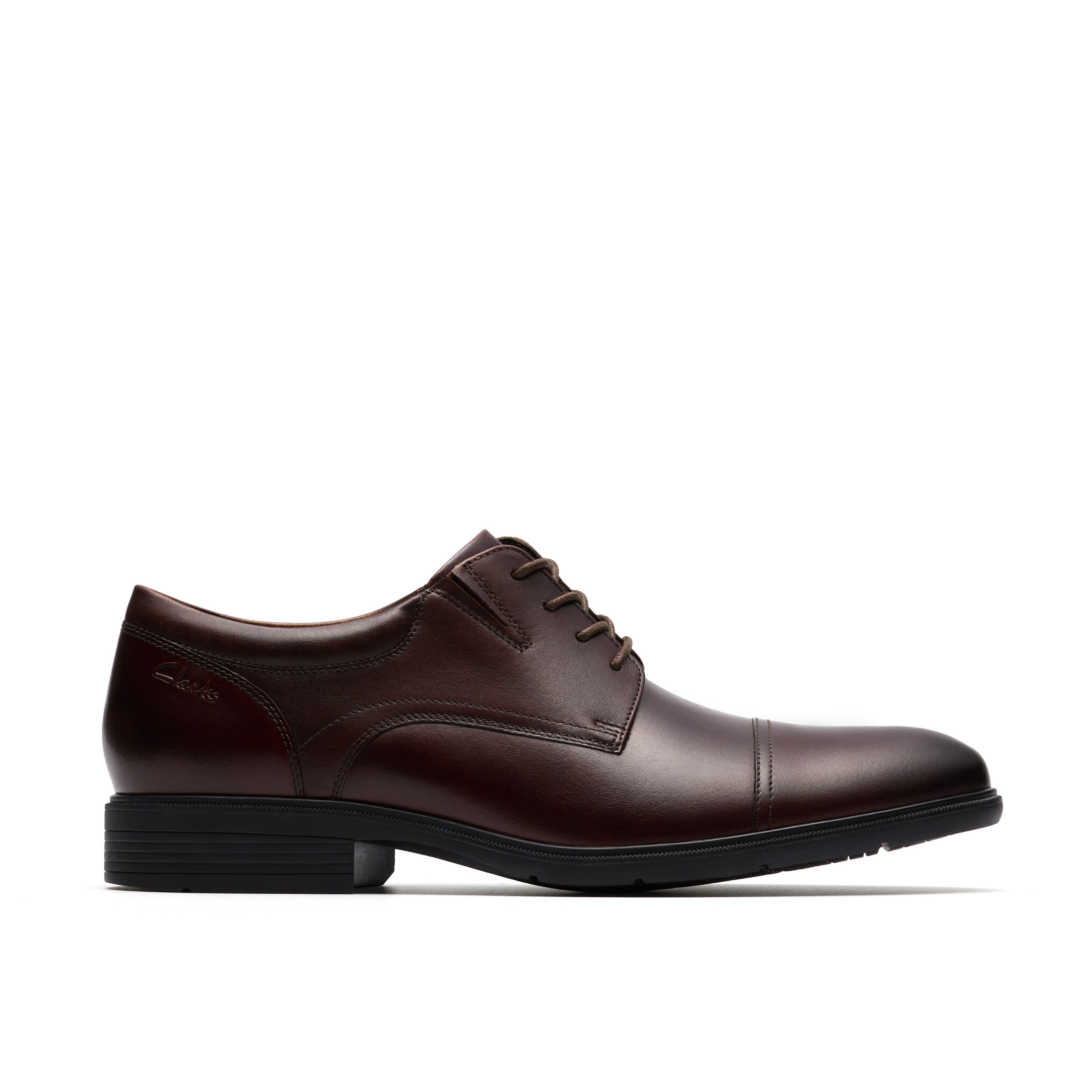 Clarks Men Brown Steadwell Cap Shoes