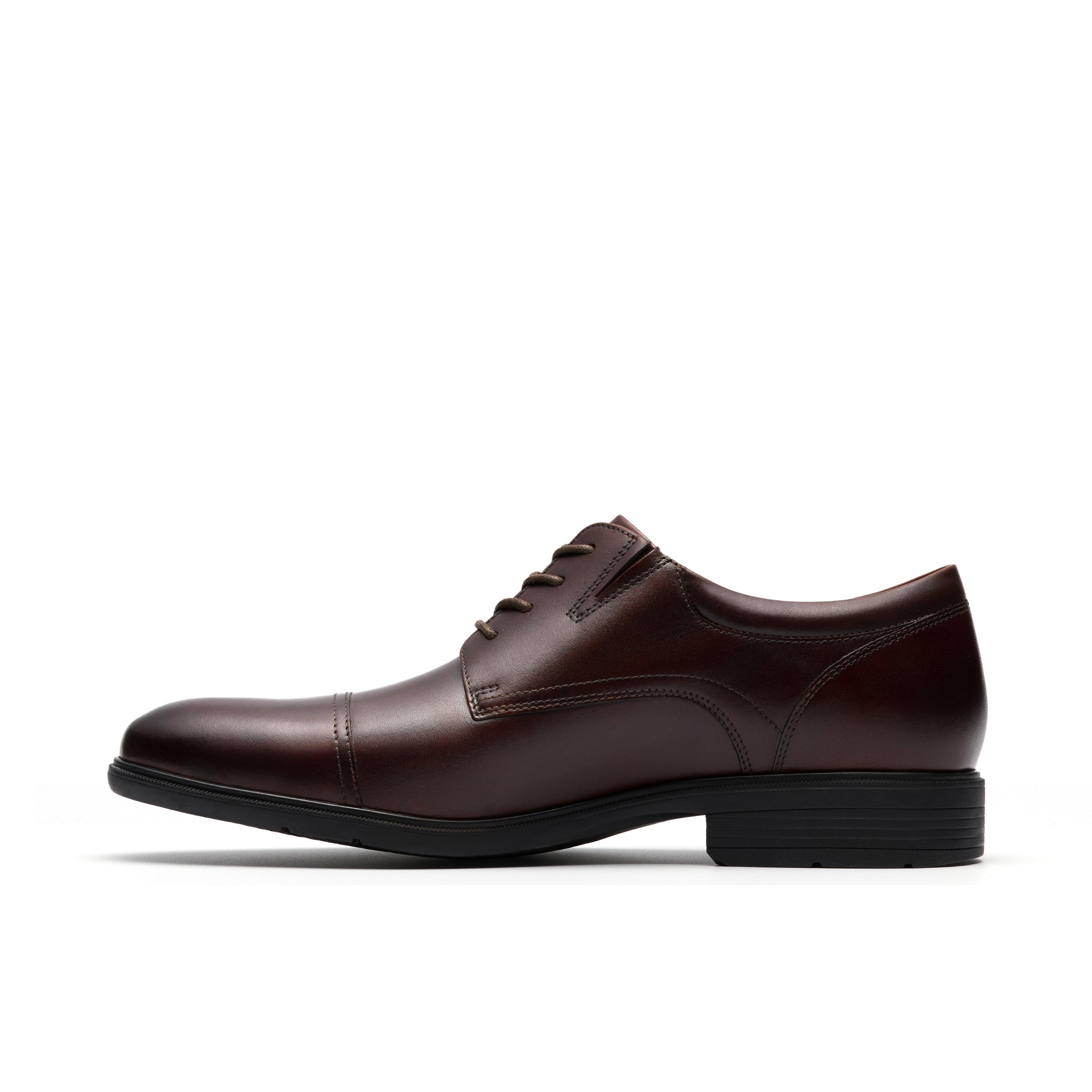 Clarks Men Brown Steadwell Cap Shoes