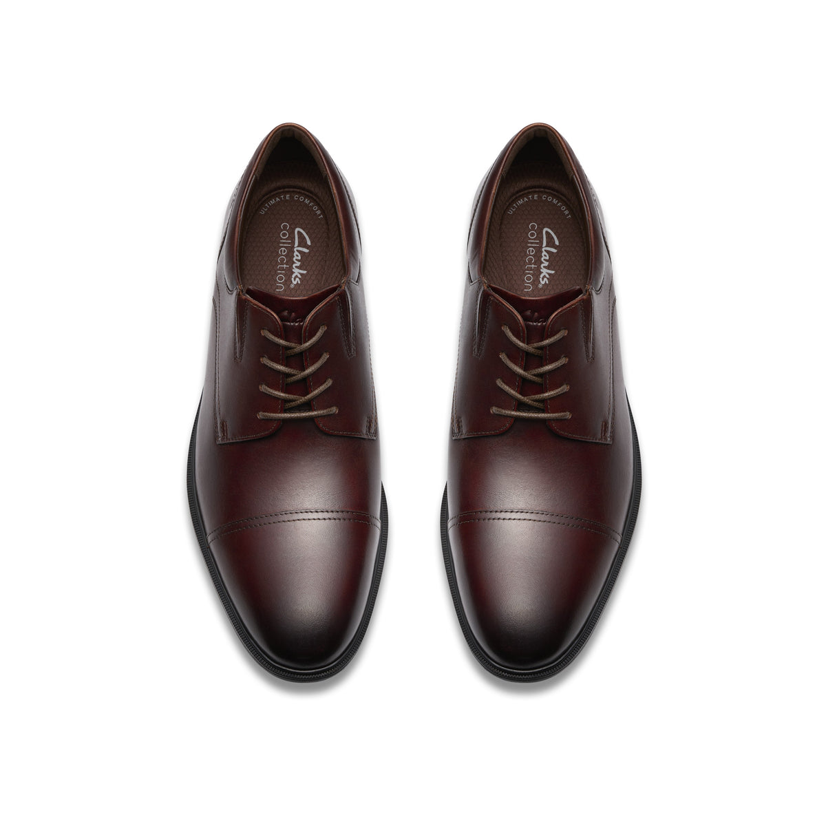 Clarks Men Brown Steadwell Cap Shoes