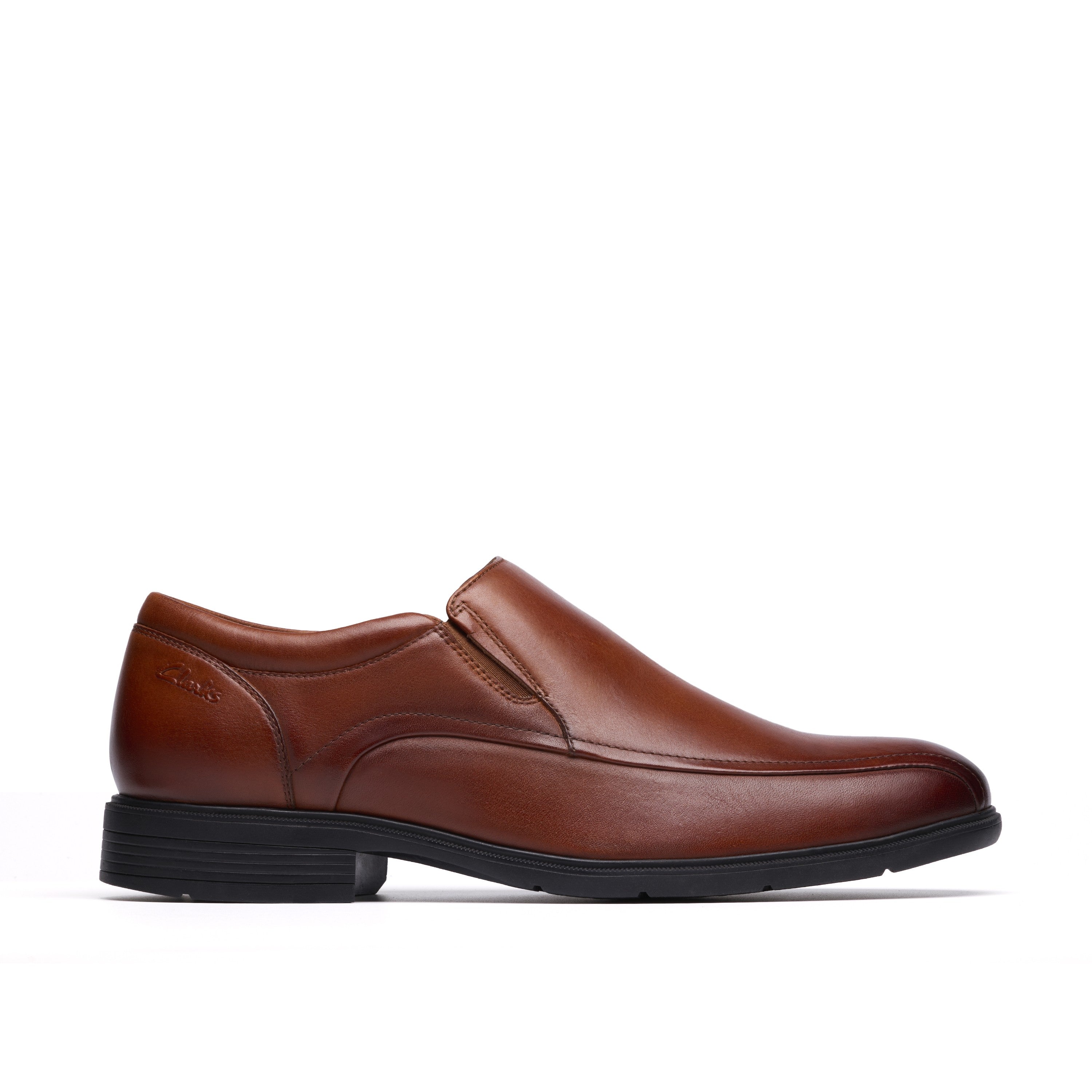 Clarks Men Tan Steadwell Step Shoes