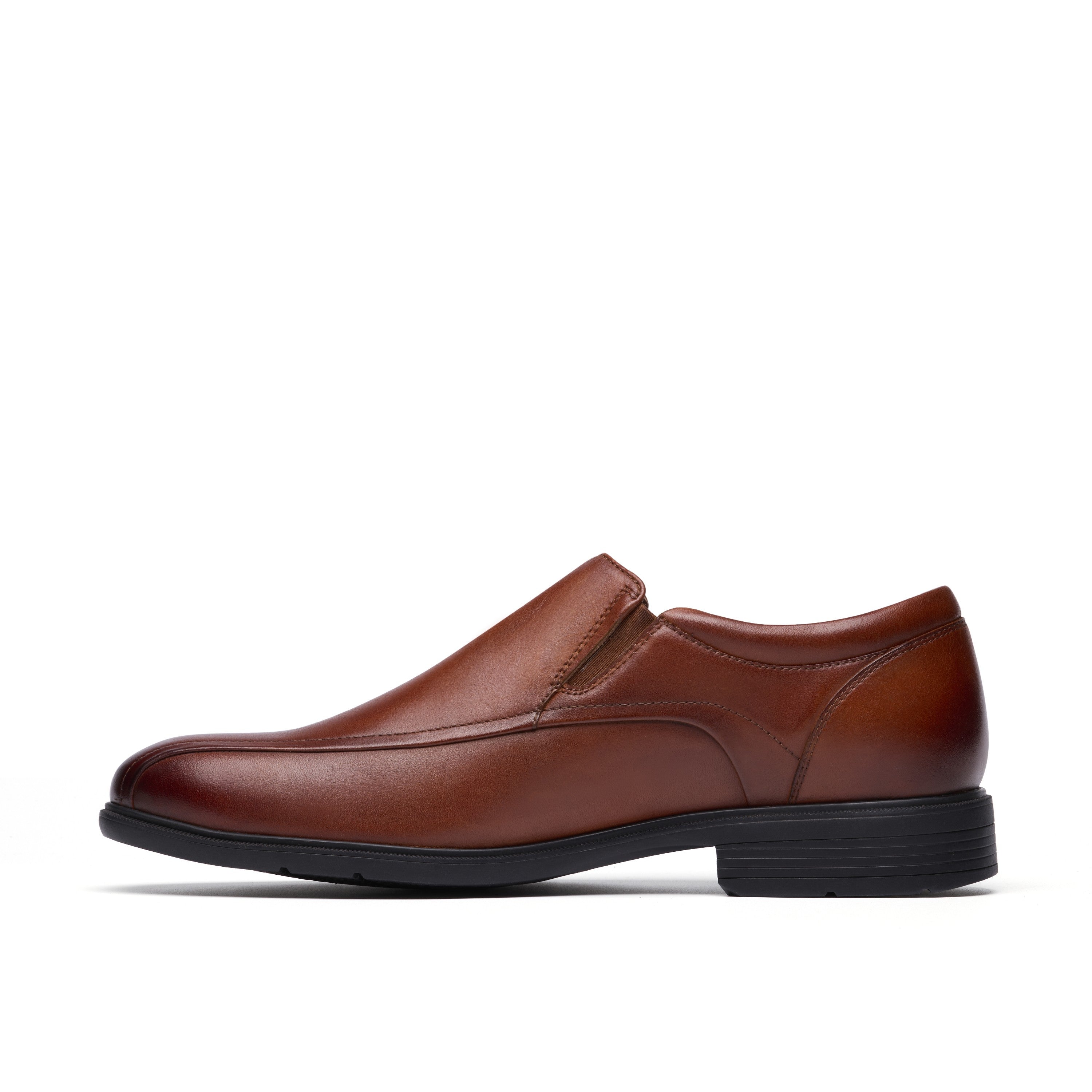 Clarks Men Tan Steadwell Step Shoes