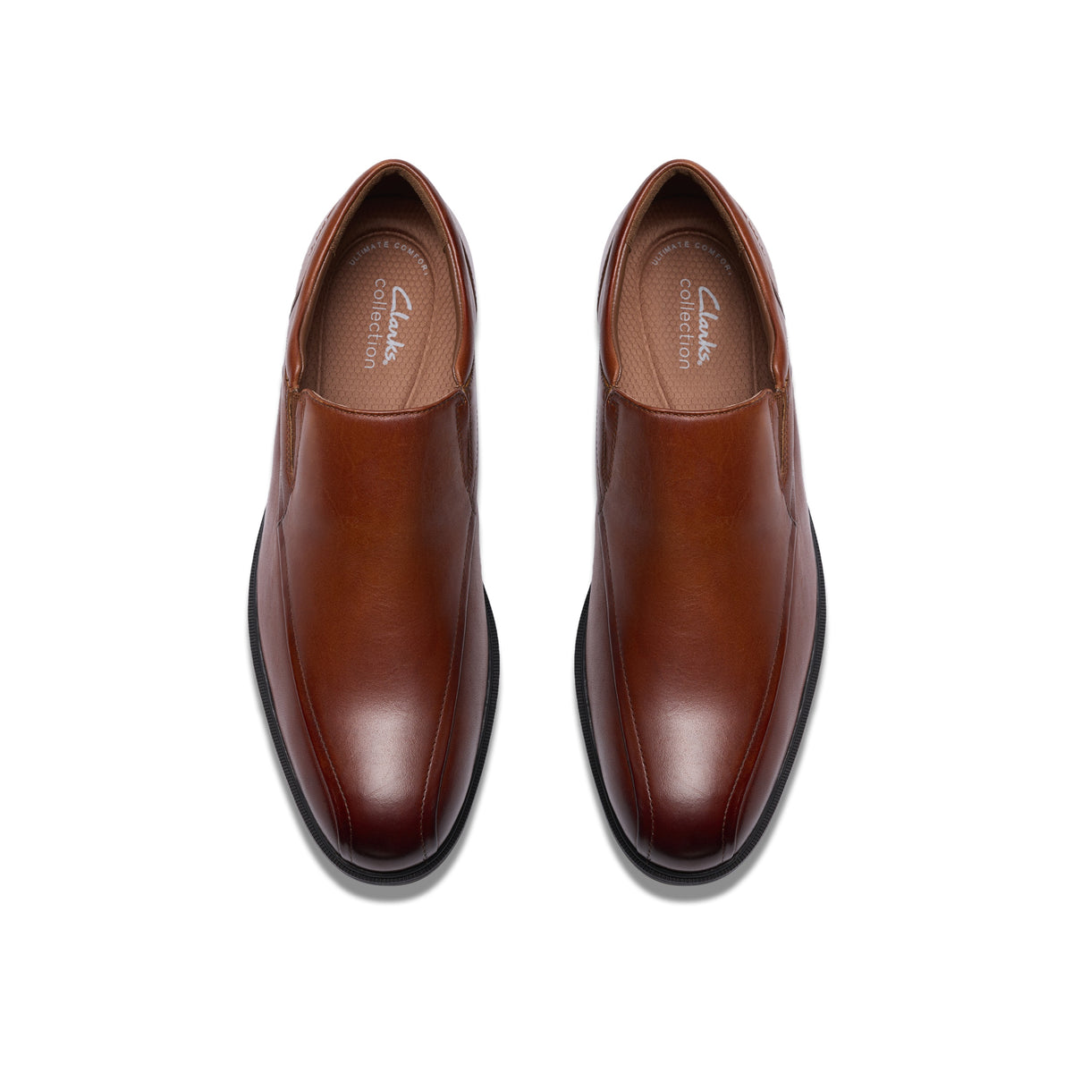 Clarks Men Tan Steadwell Step Shoes