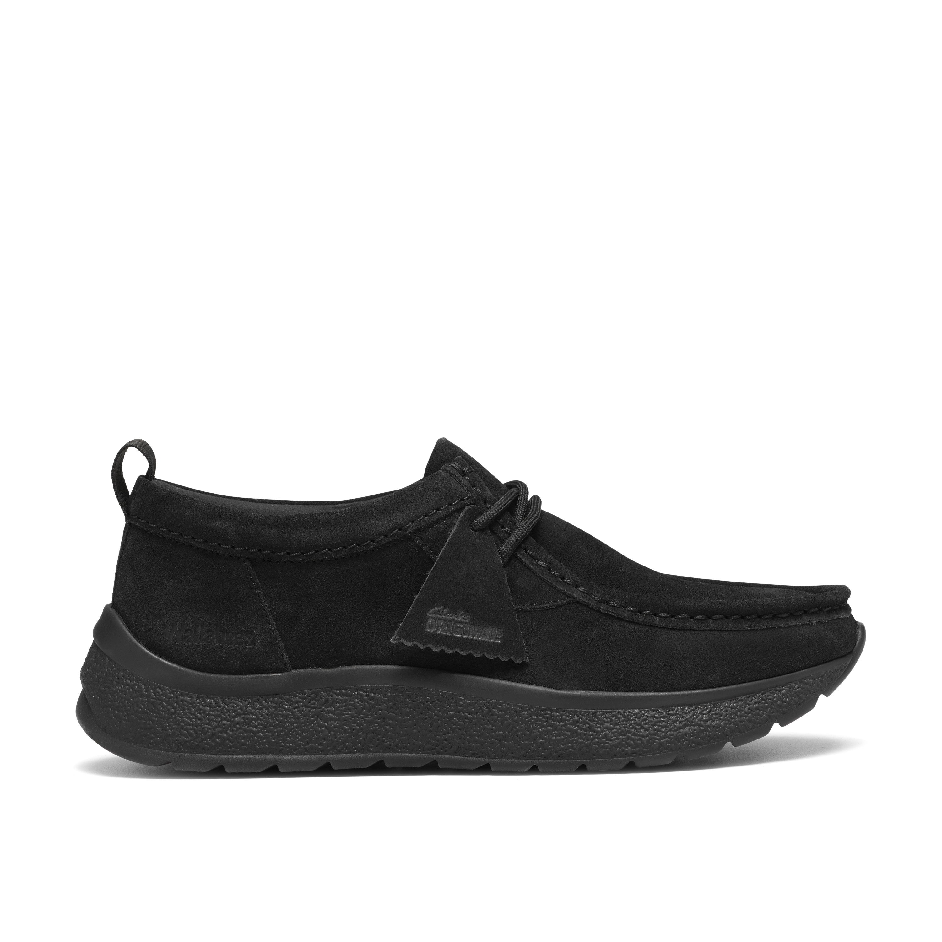 Clarks Men Black Tawyer Walla Shoes