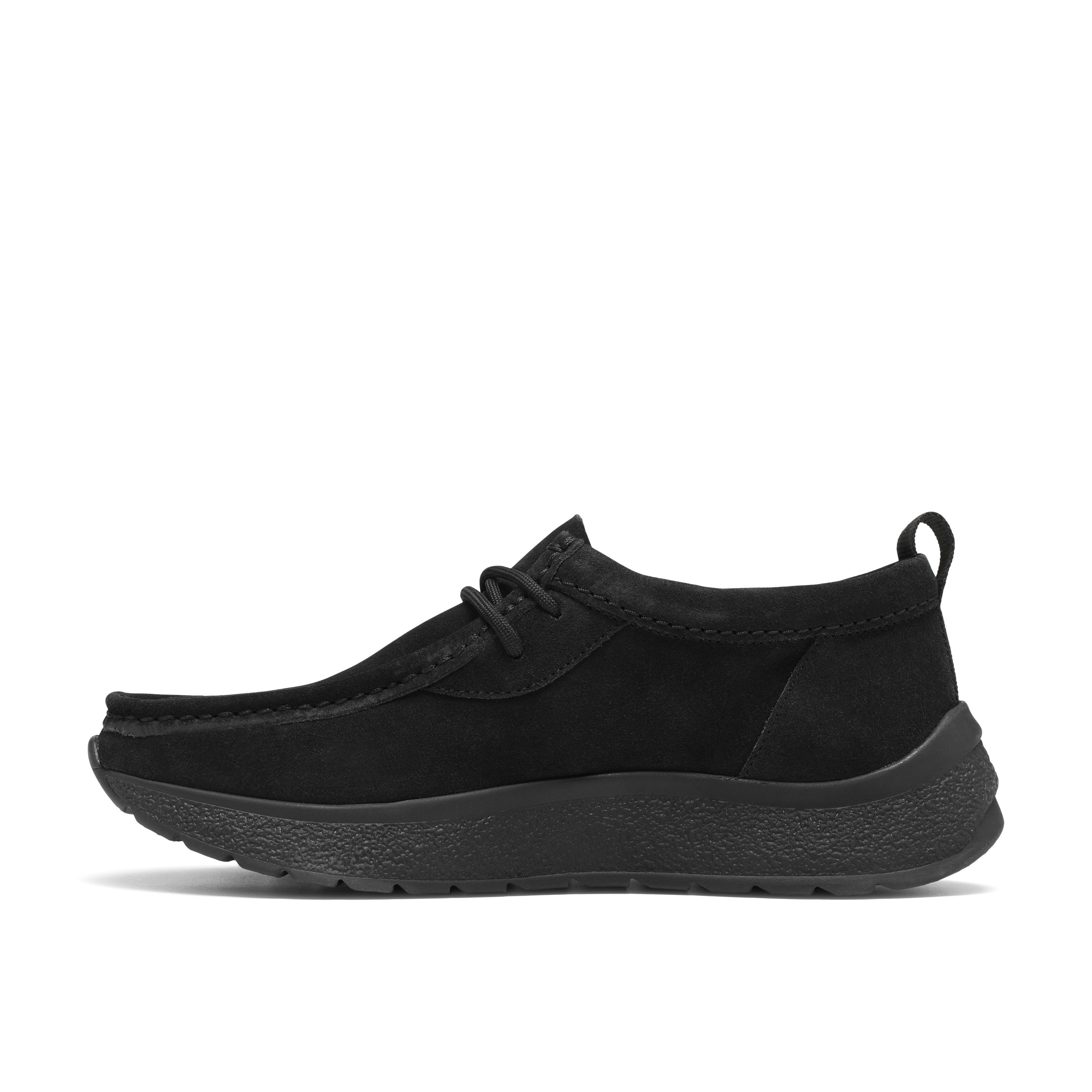 Clarks Men Black Tawyer Walla Shoes