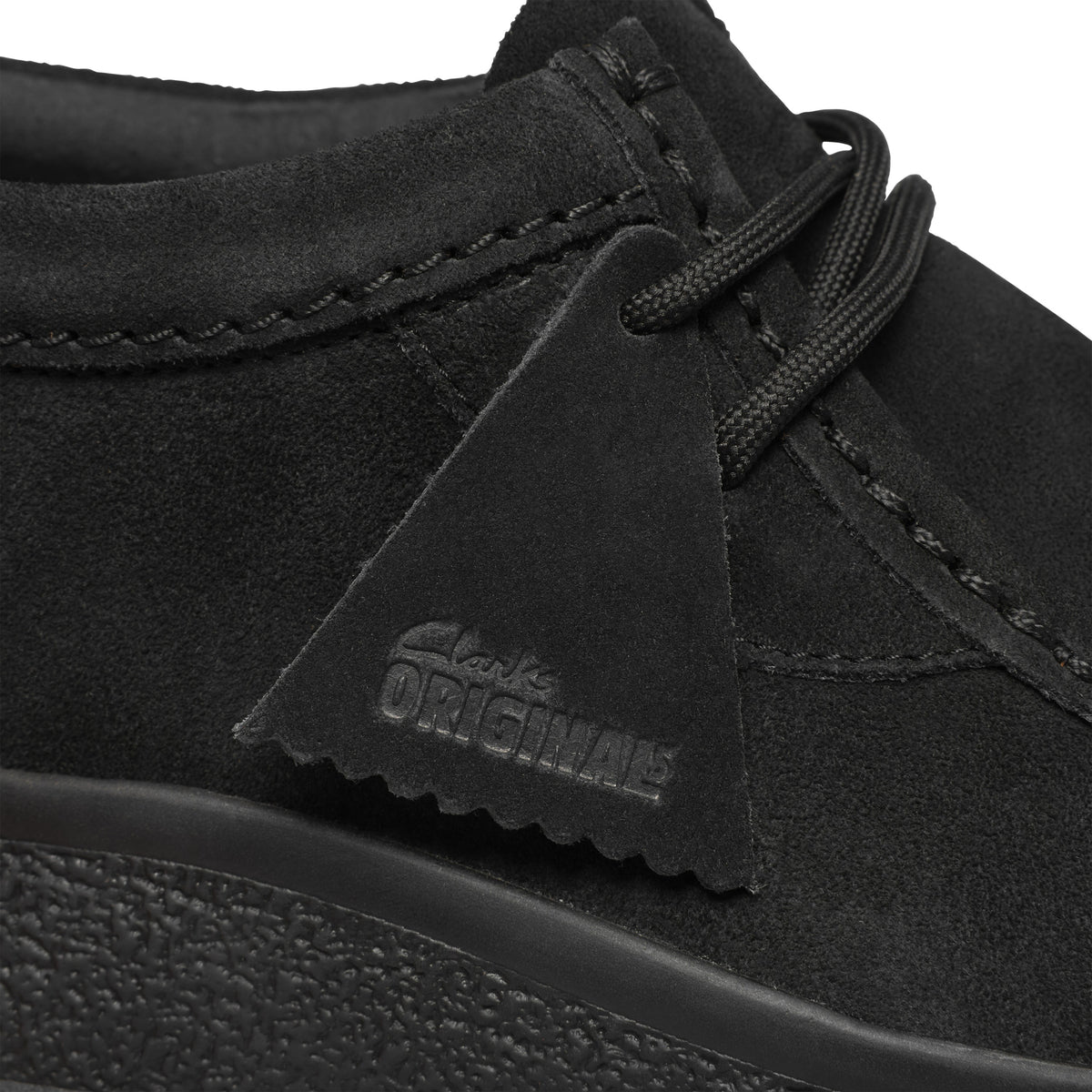 Clarks Men Black Tawyer Walla Shoes