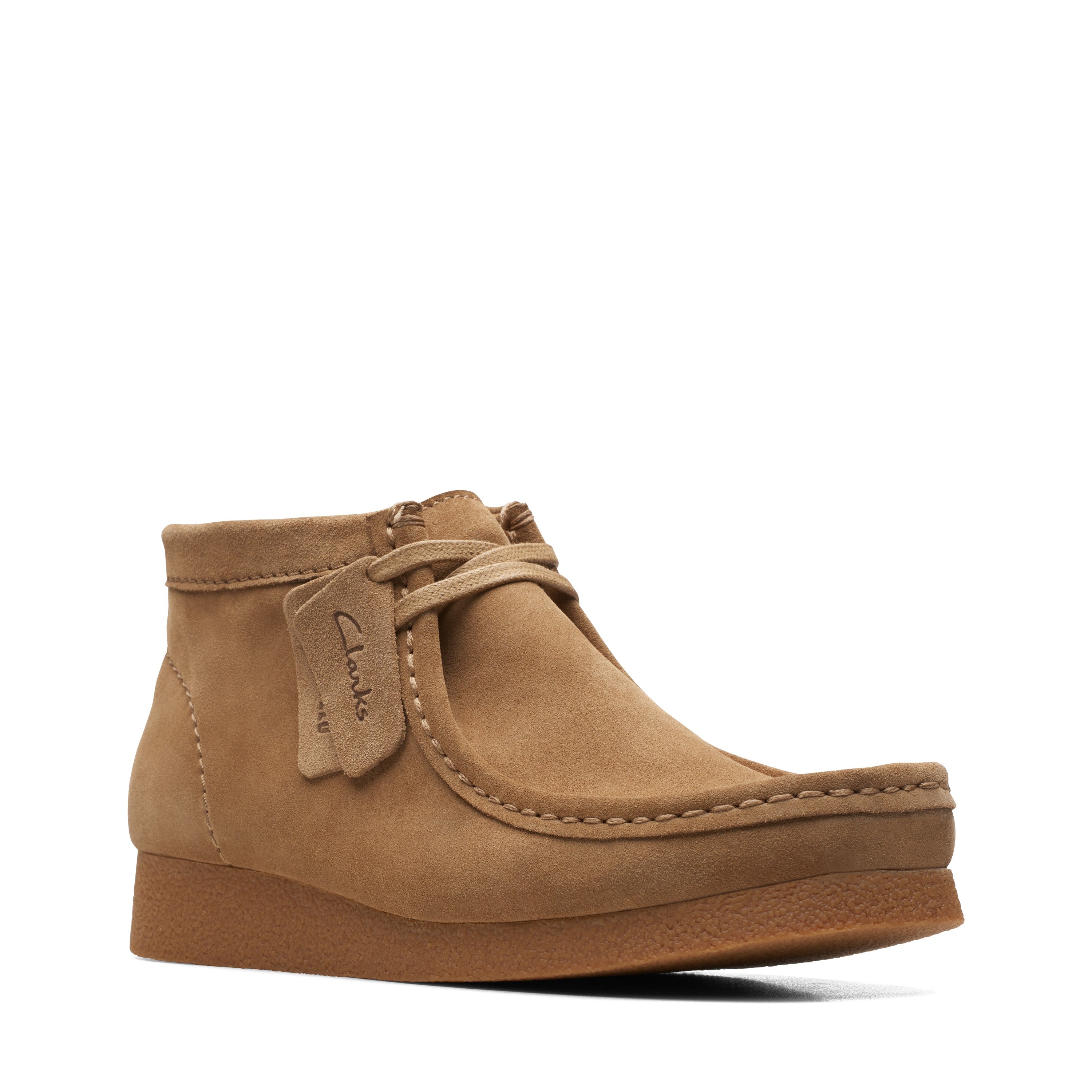 Clarks Men Brown Wallabeeevo Bt Boots