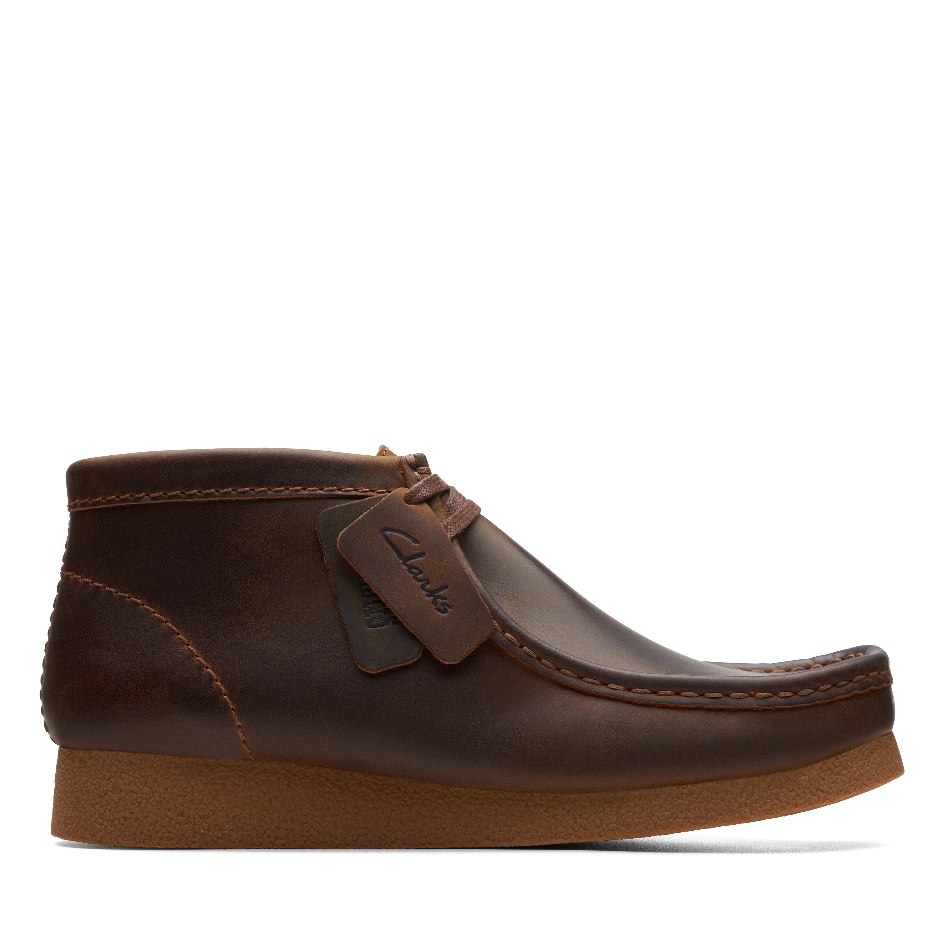 Clarks Men Brown-Beige Wallabeeevo Bt Boots
