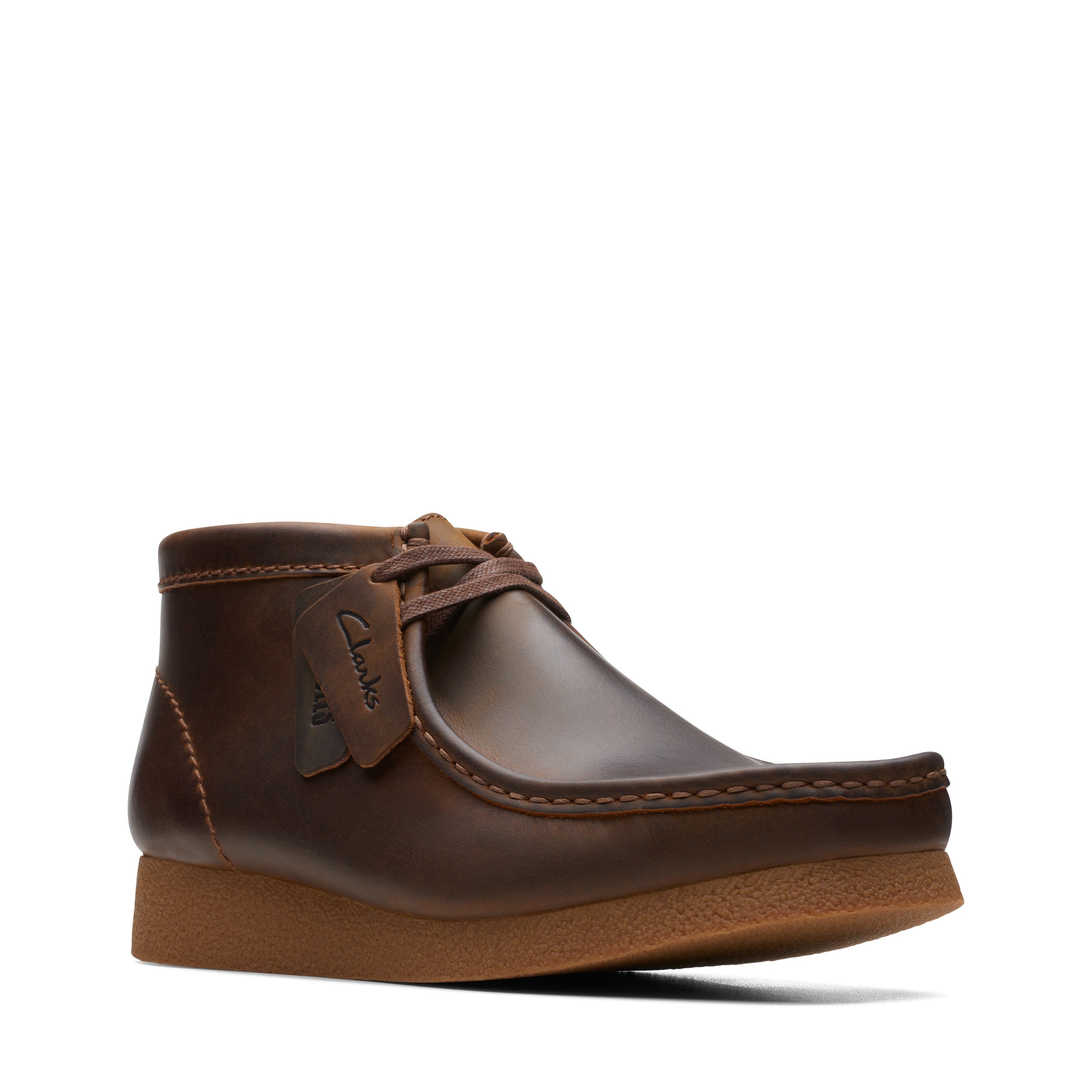 Clarks Men Brown-Beige Wallabeeevo Bt Boots