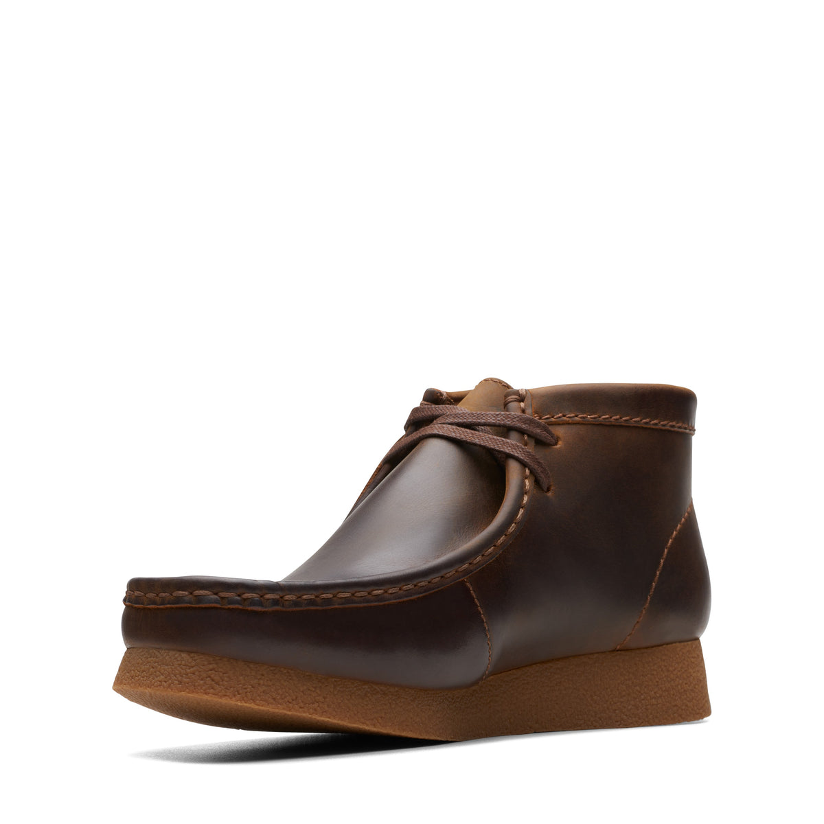 Clarks Men Brown-Beige Wallabeeevo Bt Boots