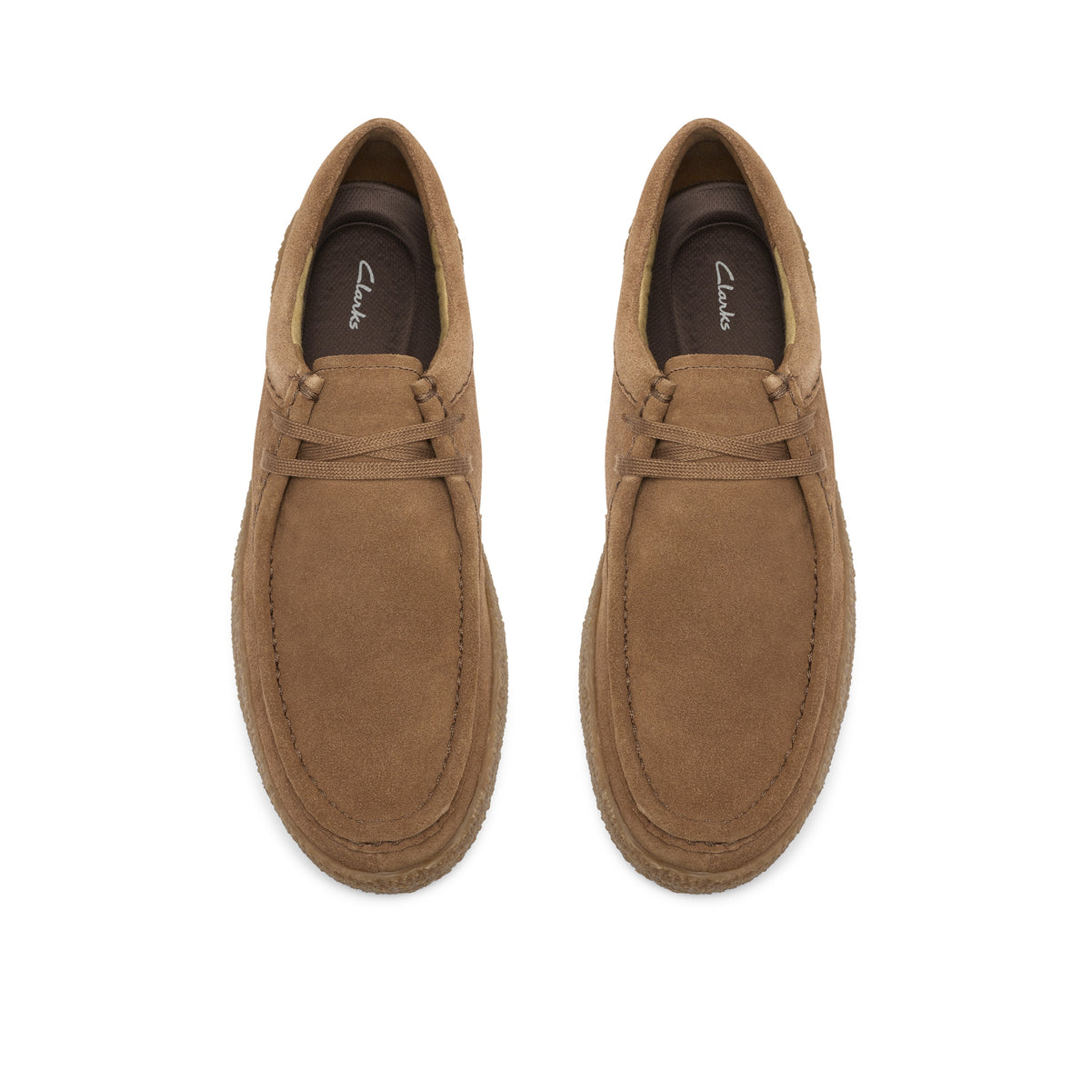 Clarks Men Brown Coleford Seam Shoes