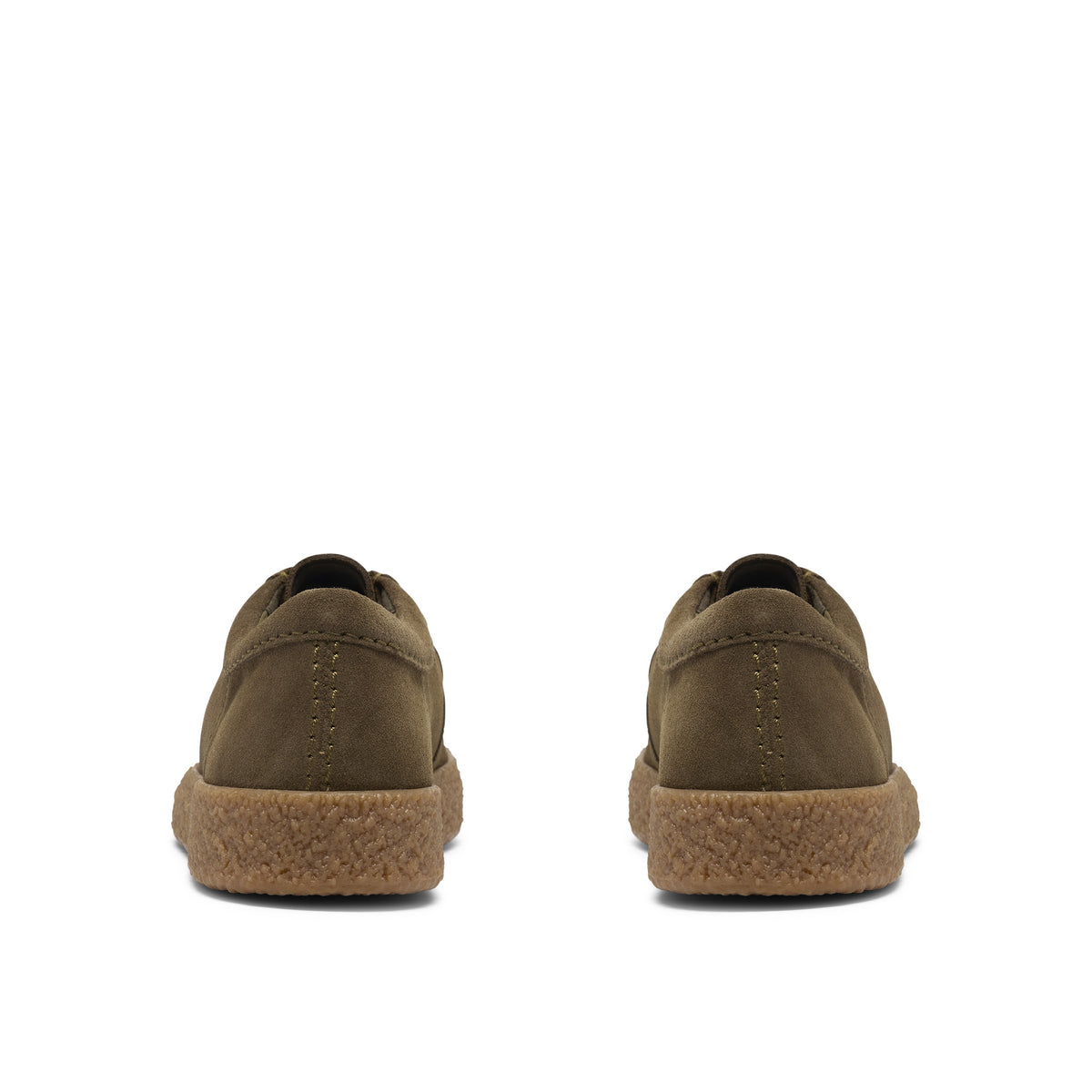 Clarks Men Olive Coleford Seam Shoes