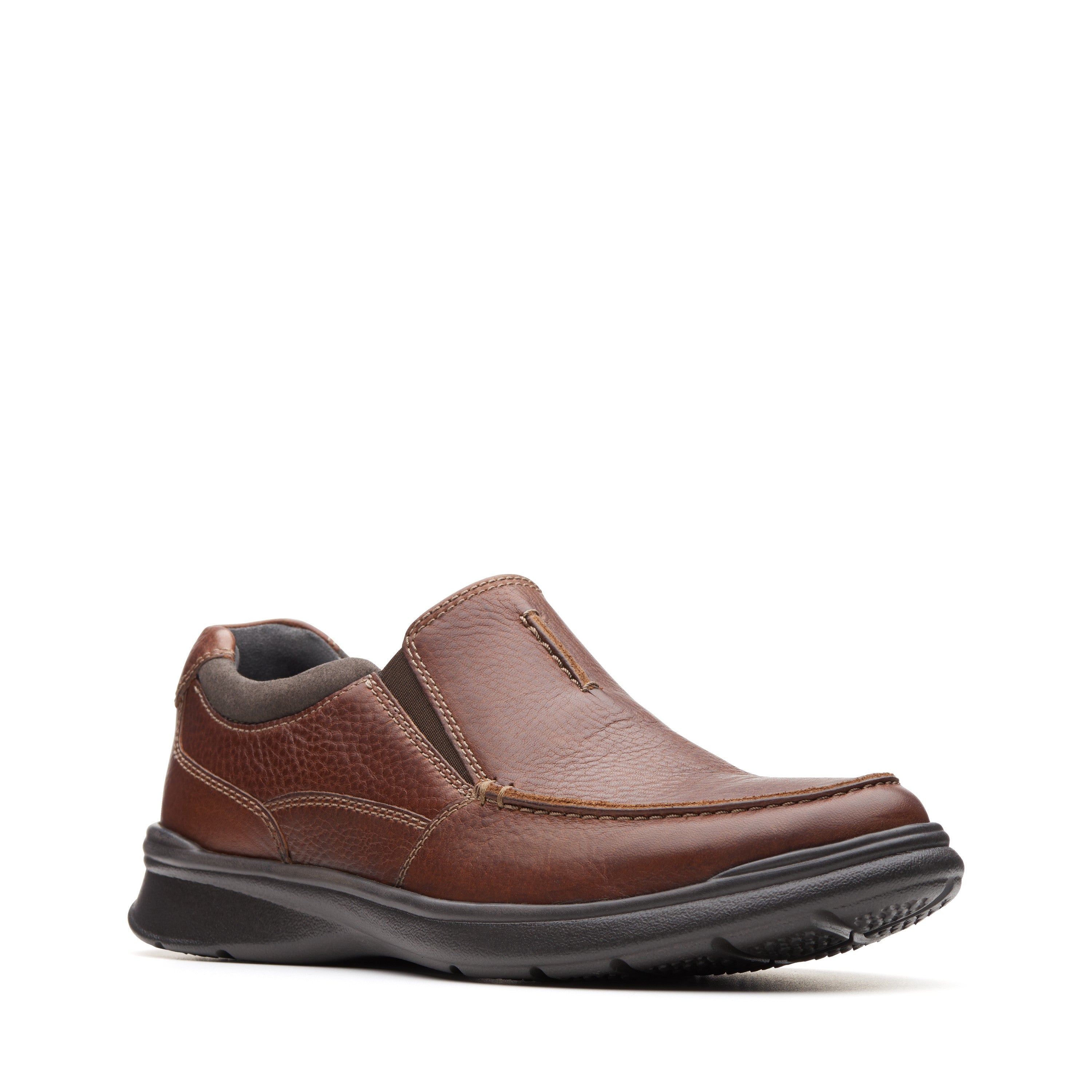 Clarks Men Tan Cotrell Free Shoes