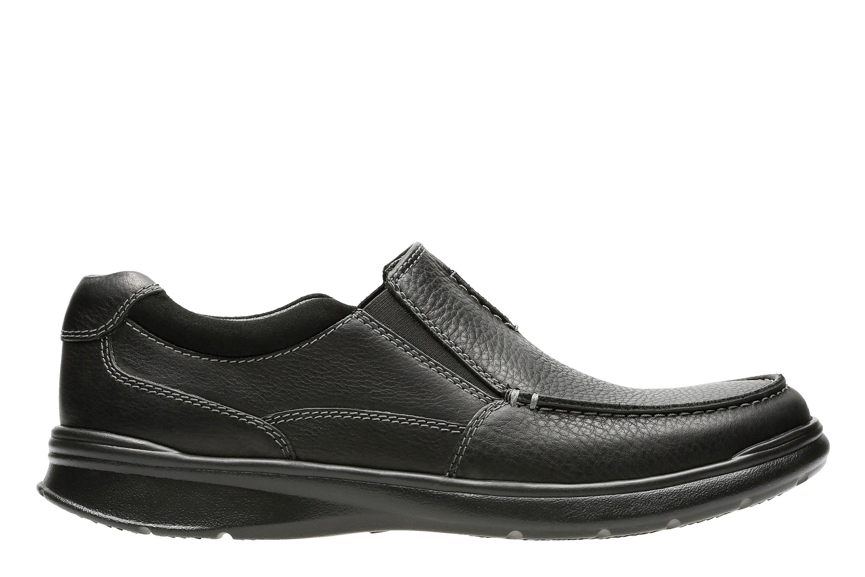 Clarks Men Black Cotrell Free Shoes