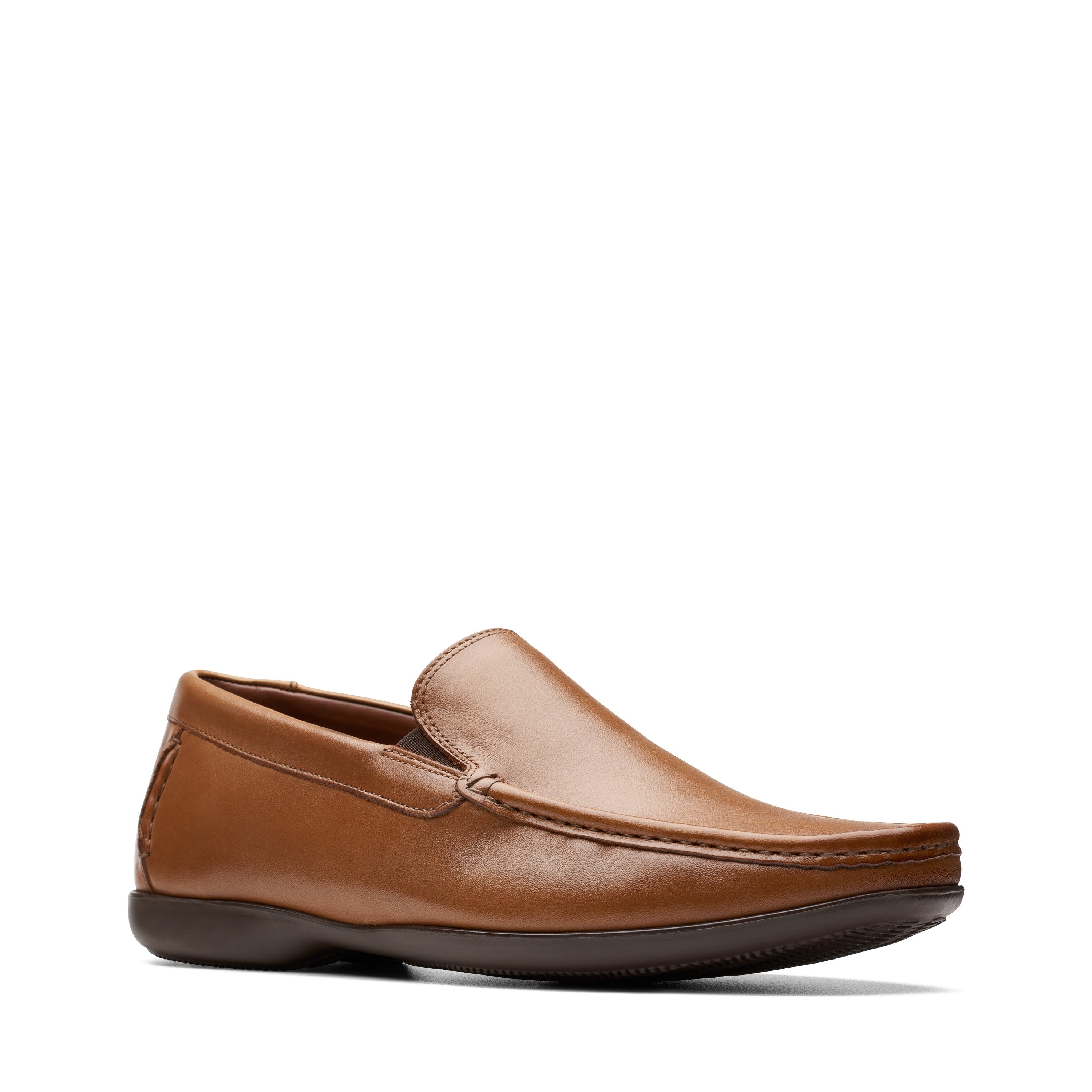 Clarks Men Tan Finer Sun Shoes