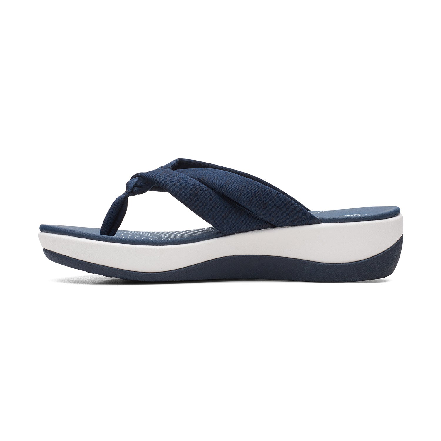 Clarks Women White-Blue Arla Kaylie 2 Sandals