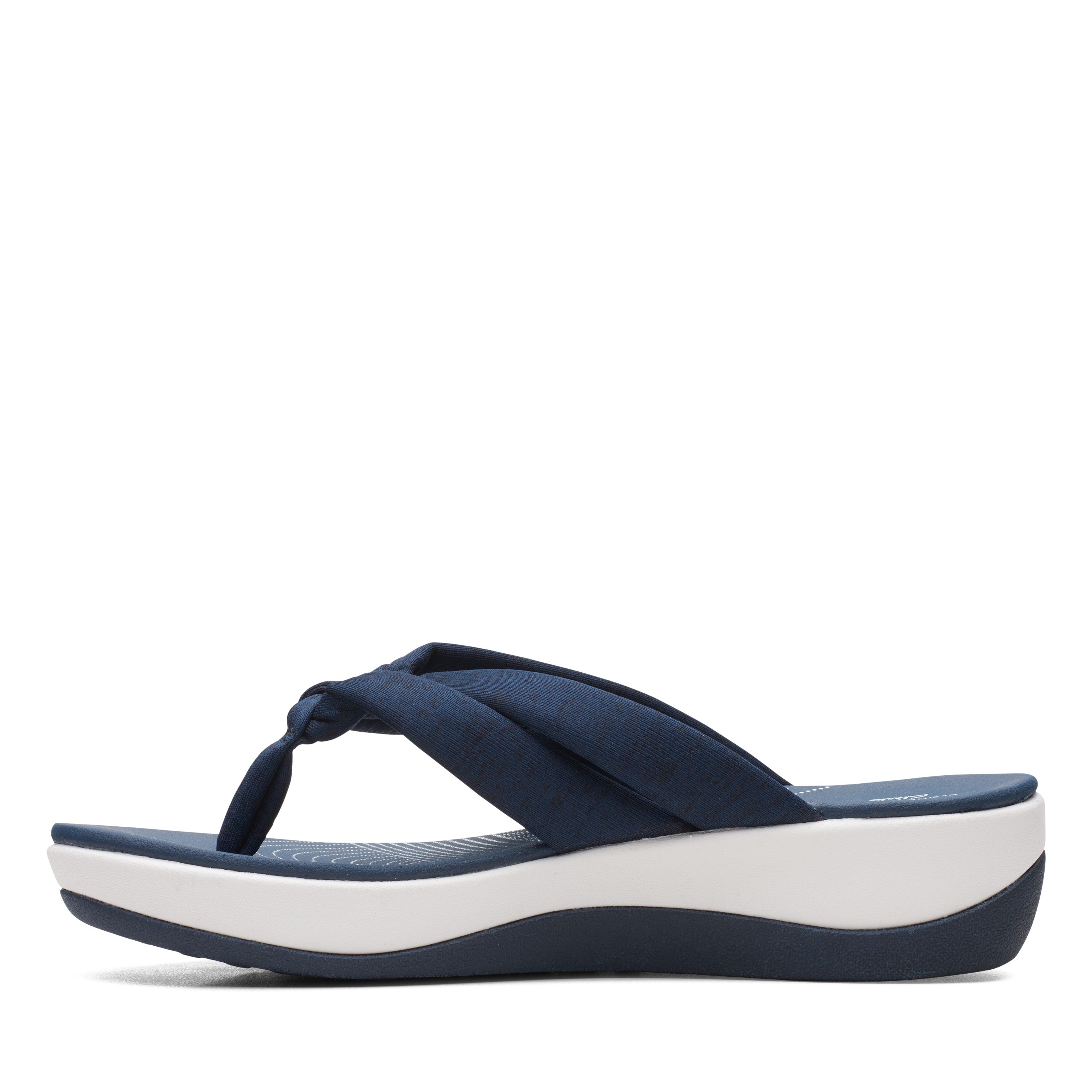Clarks Women White-Blue Arla Kaylie 2 Sandals