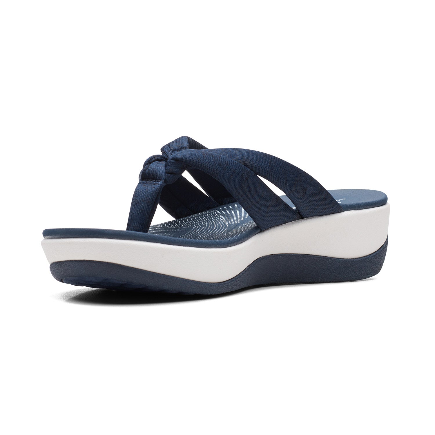Clarks Women White-Blue Arla Kaylie 2 Sandals