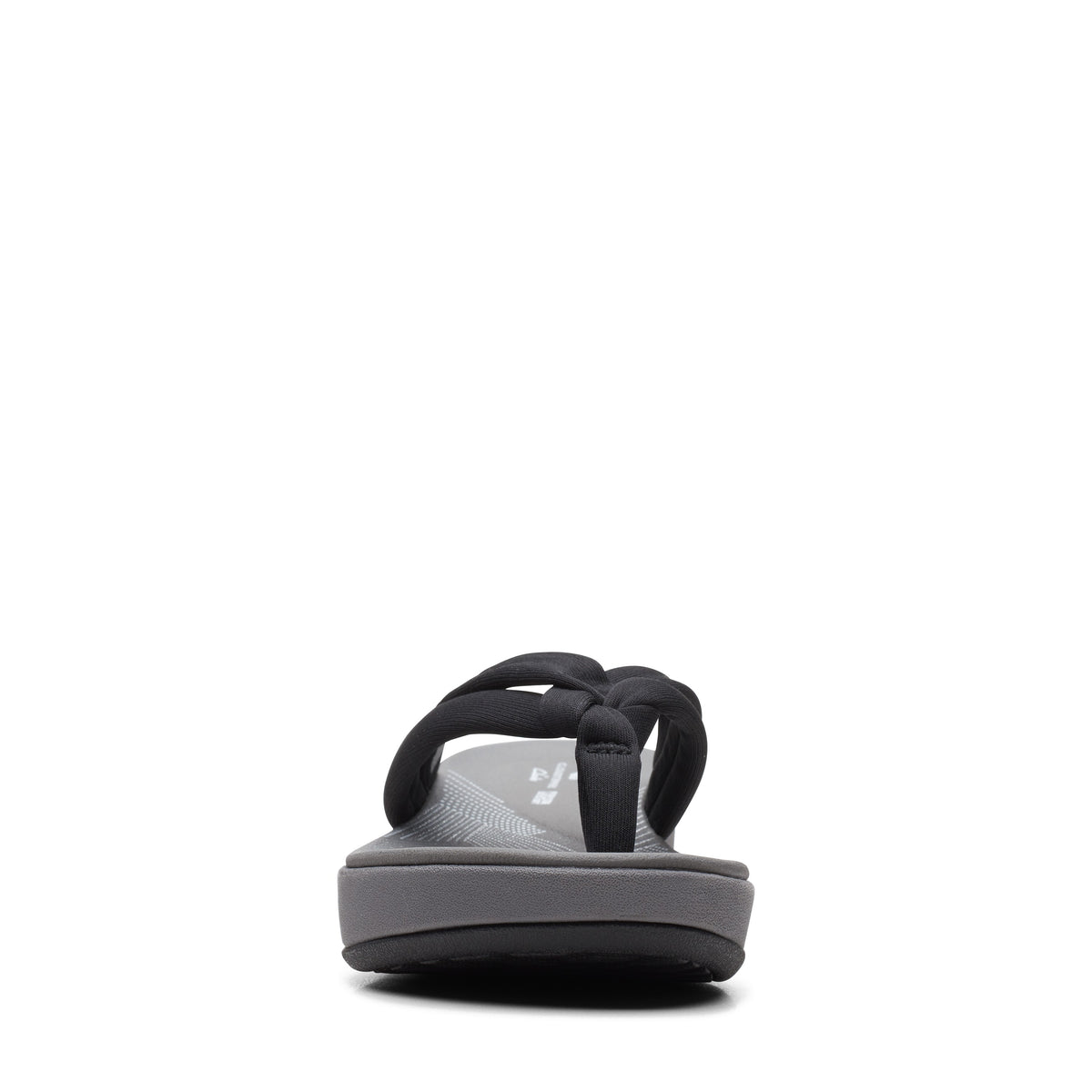 Clarks Women Black-Grey Arla Kaylie 2 Sandals