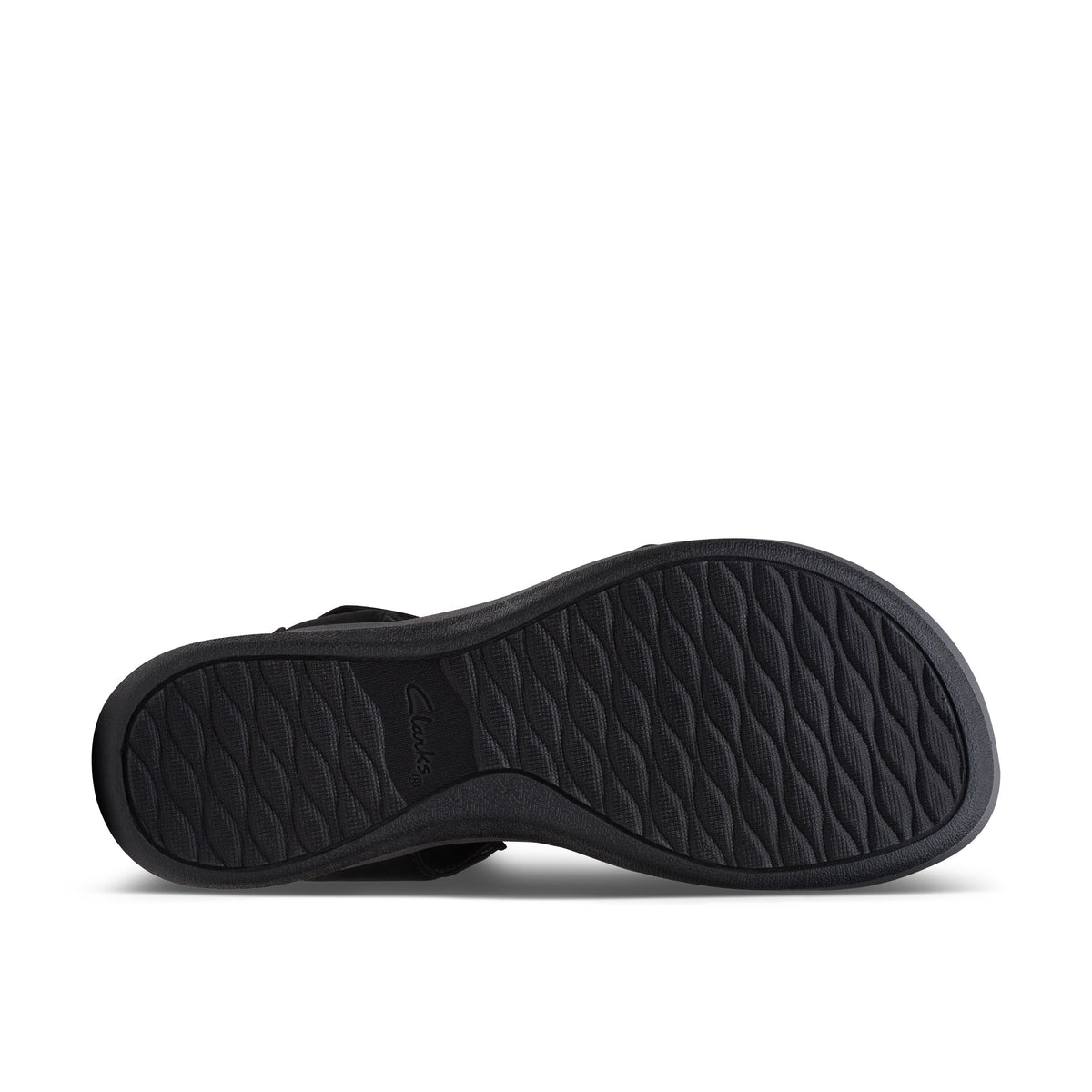 Clarks Women Black-Grey Arla Shore Sandals