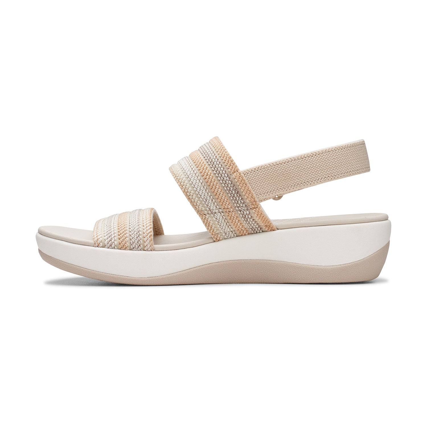 Clarks Women Beigemulti Arla Stroll Sandals