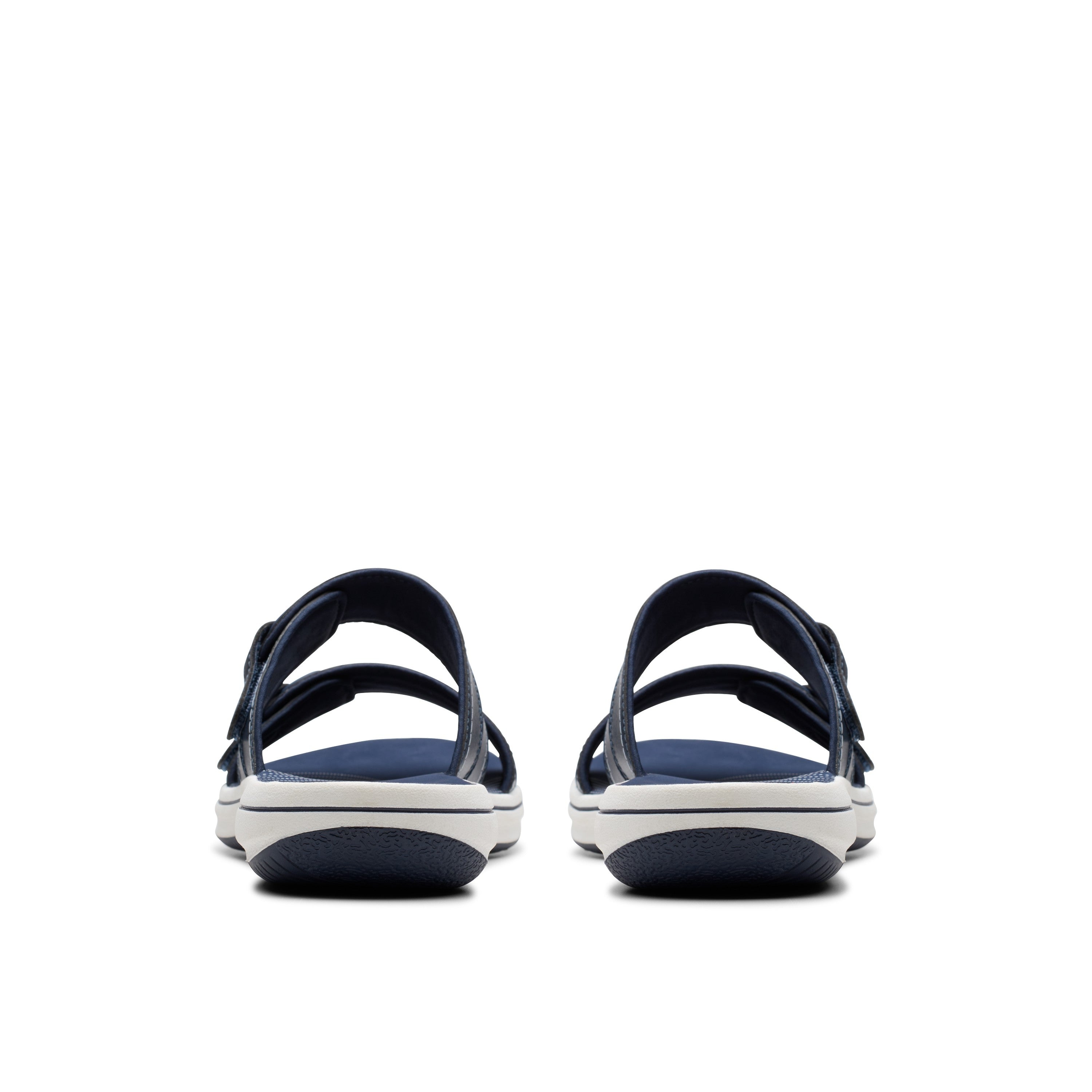 Clarks Women Blue-Navy Brinkley Maye Sandals