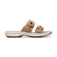 Clarks Women Brinkley Maye Beige Sandals