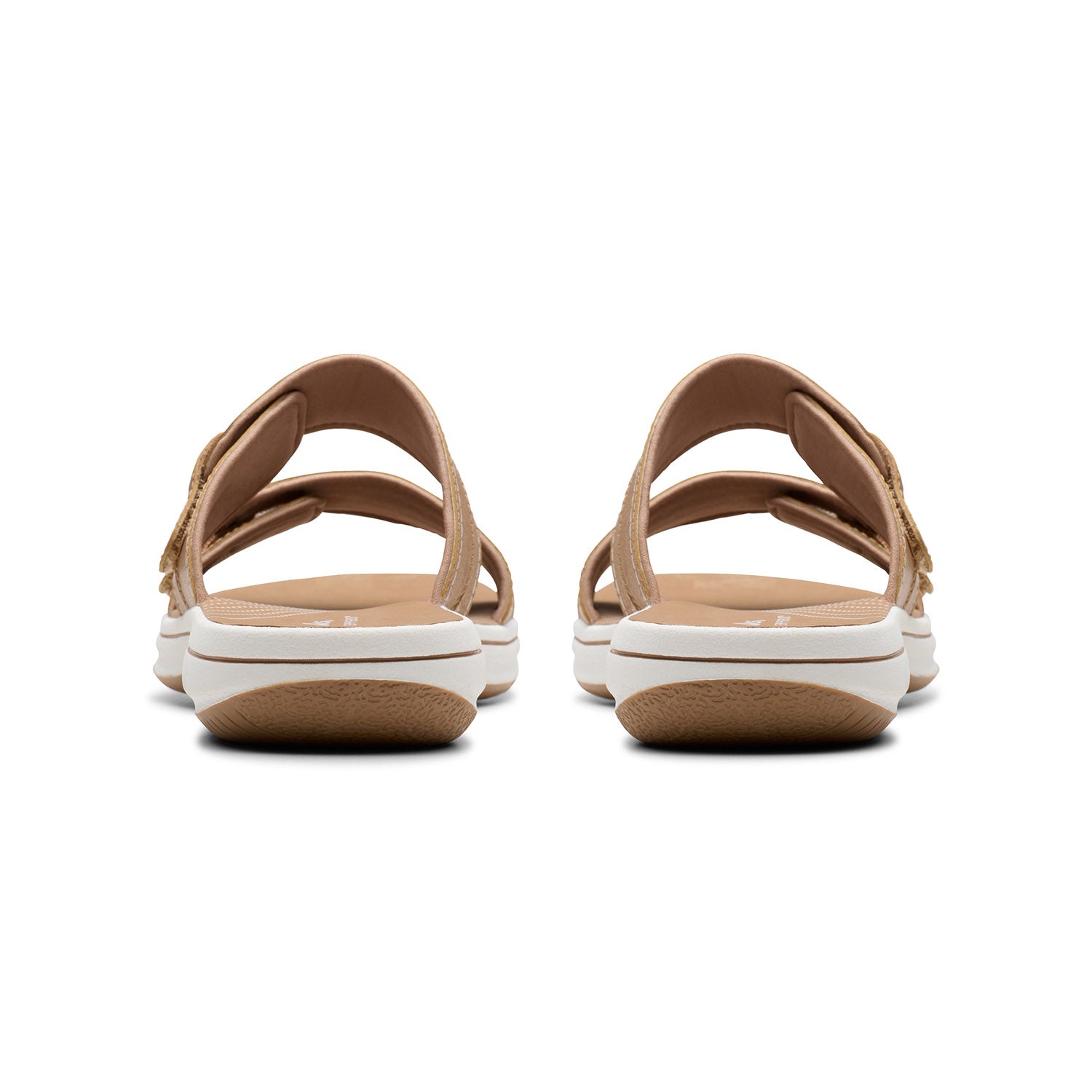 Clarks Women Brinkley Maye Beige Sandals