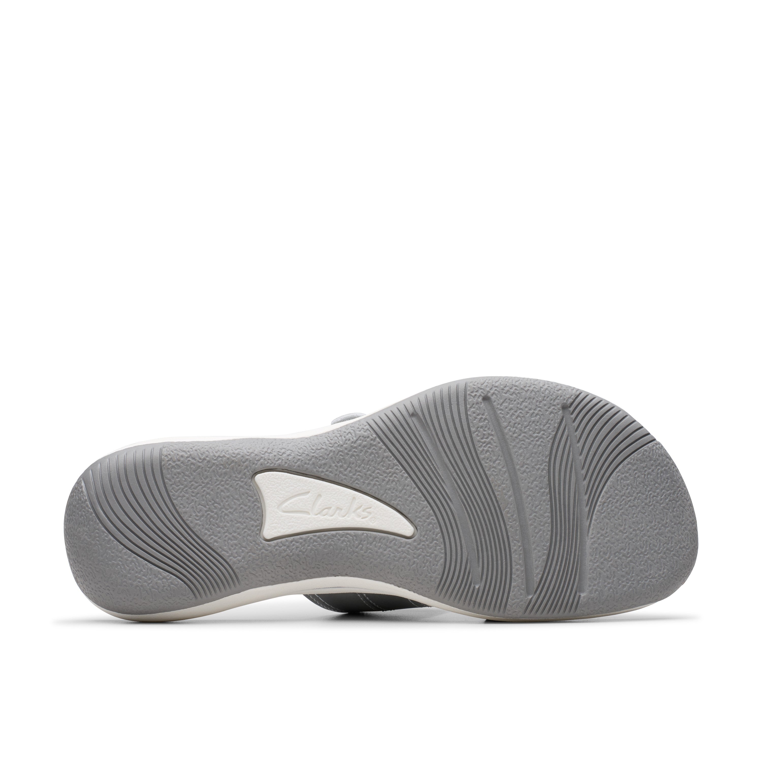Clarks Women Silver Brinkley Maye Sandals