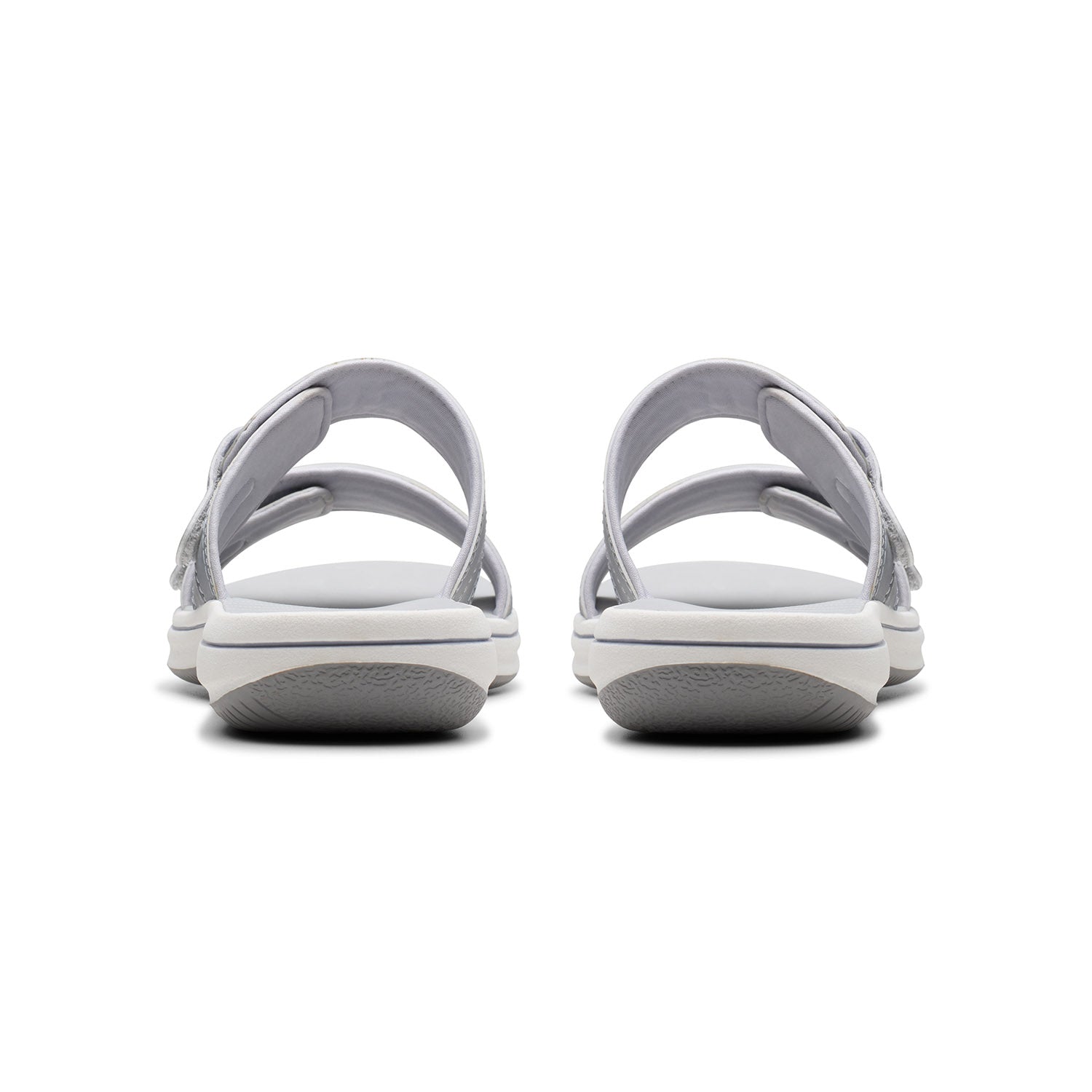 Clarks Women Brinkley Maye Silver Sandals