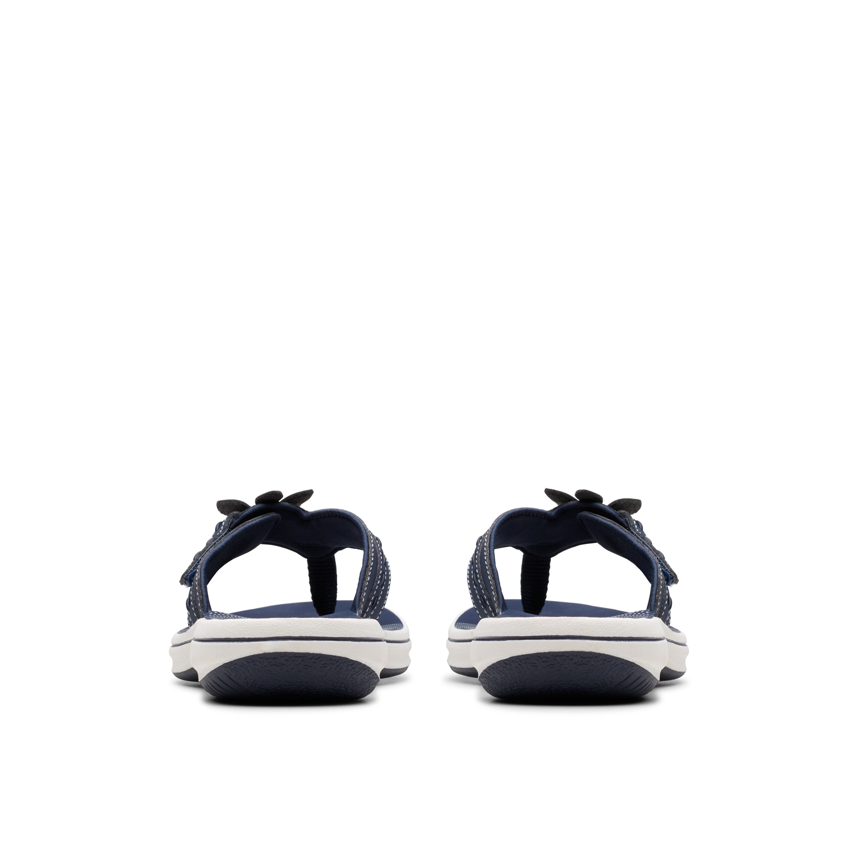 Clarks Women Blue-Navy Brinkley Opal Sandals