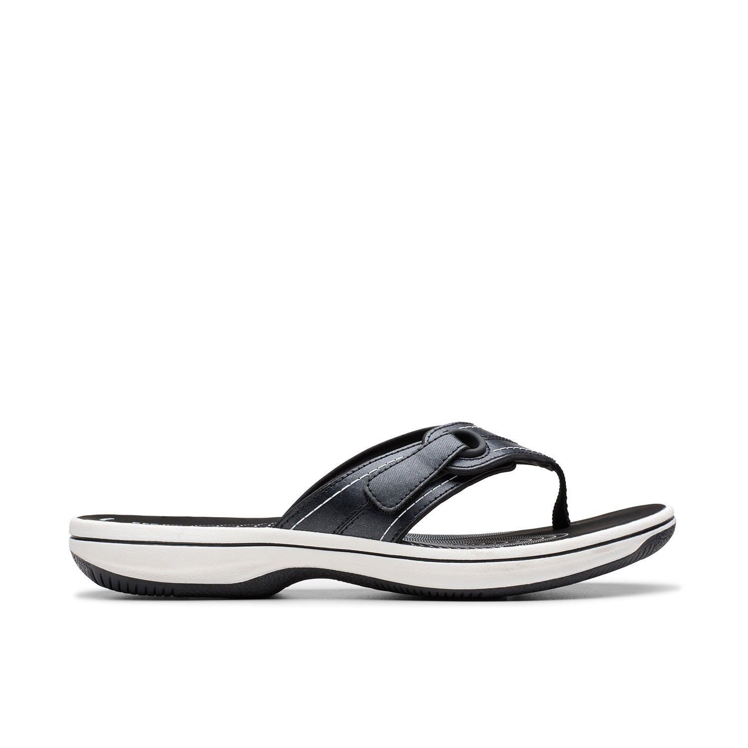 Clarks Women Brinkley Reyna Black Sandals