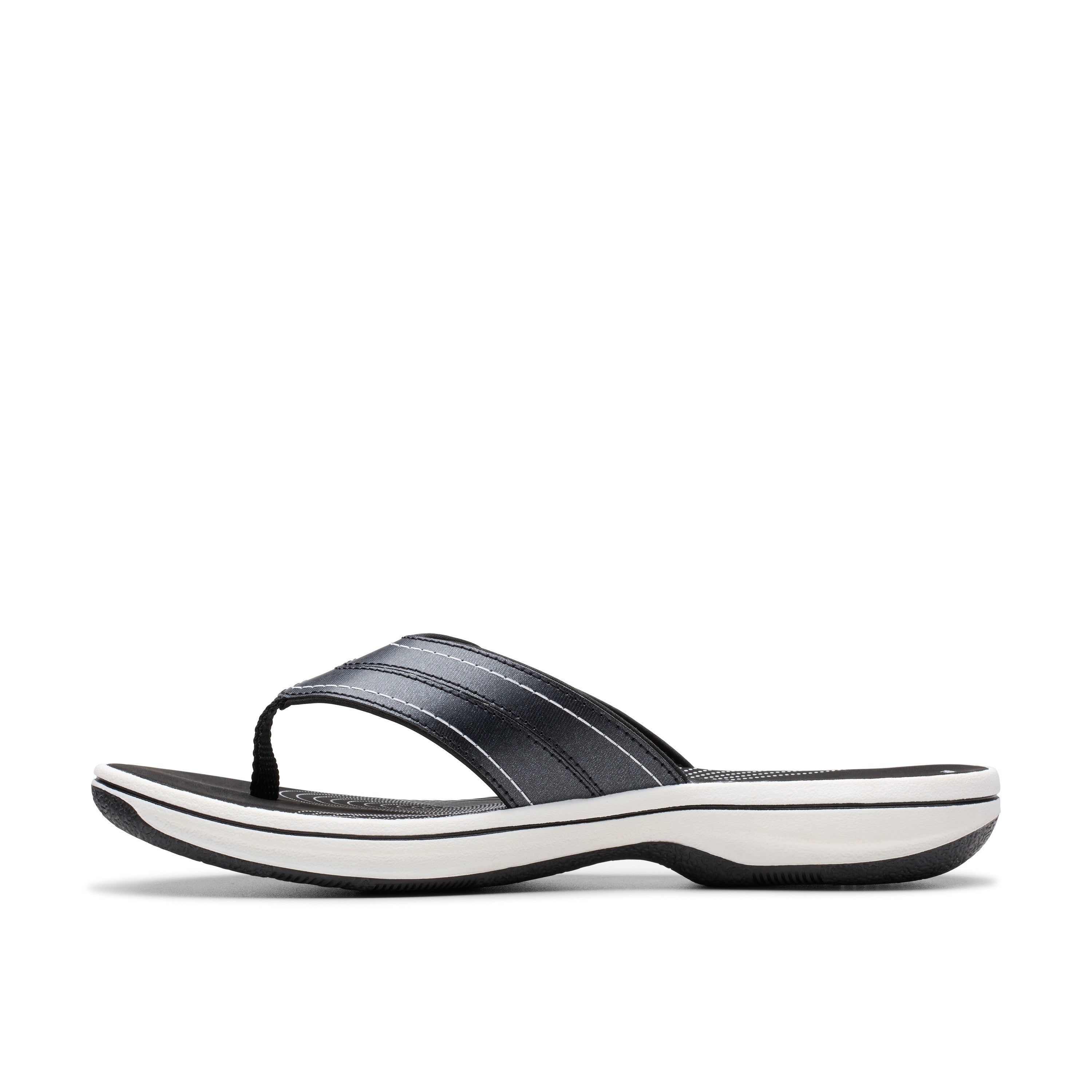 Clarks Women Black Brinkley Reyna Sandals