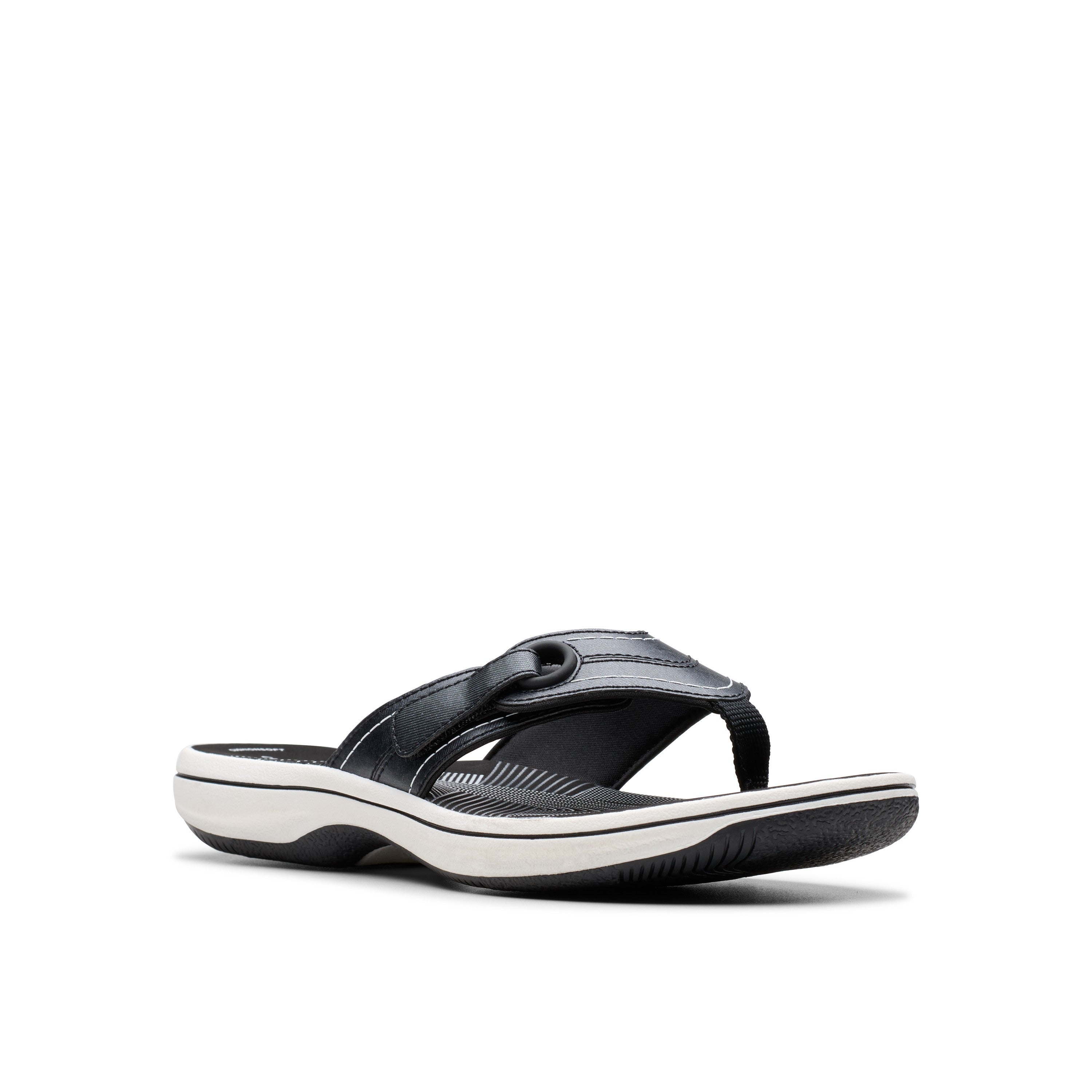 Clarks Women Black Brinkley Reyna Sandals