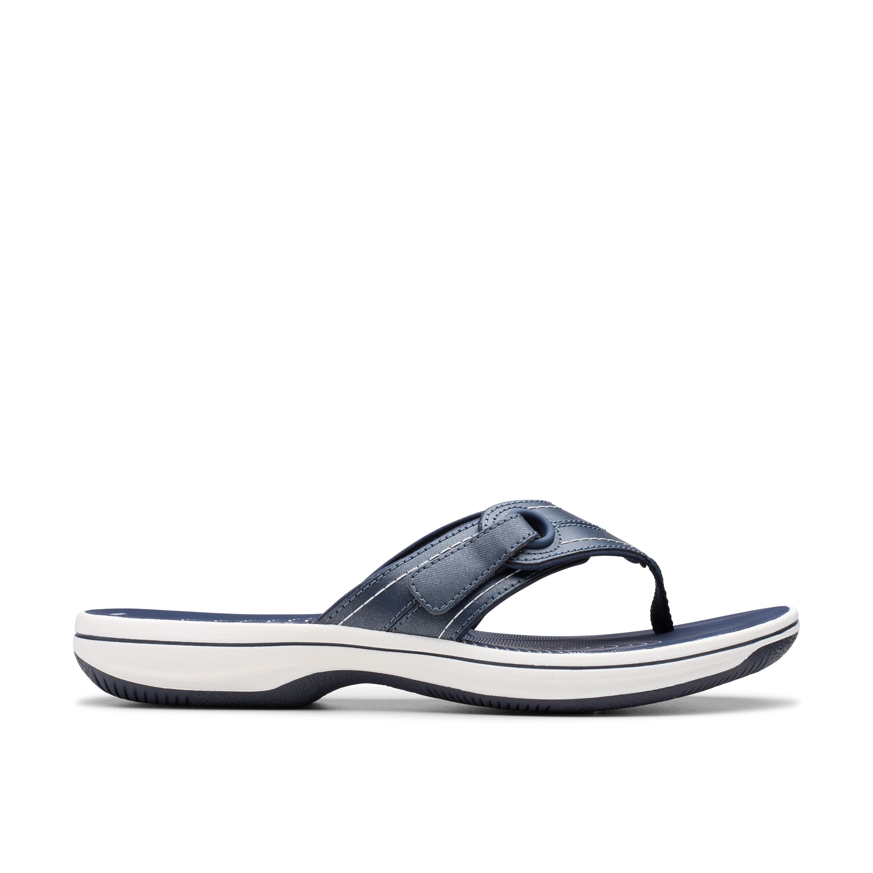 Clarks Women Blue-Navy Brinkley Reyna Sandals