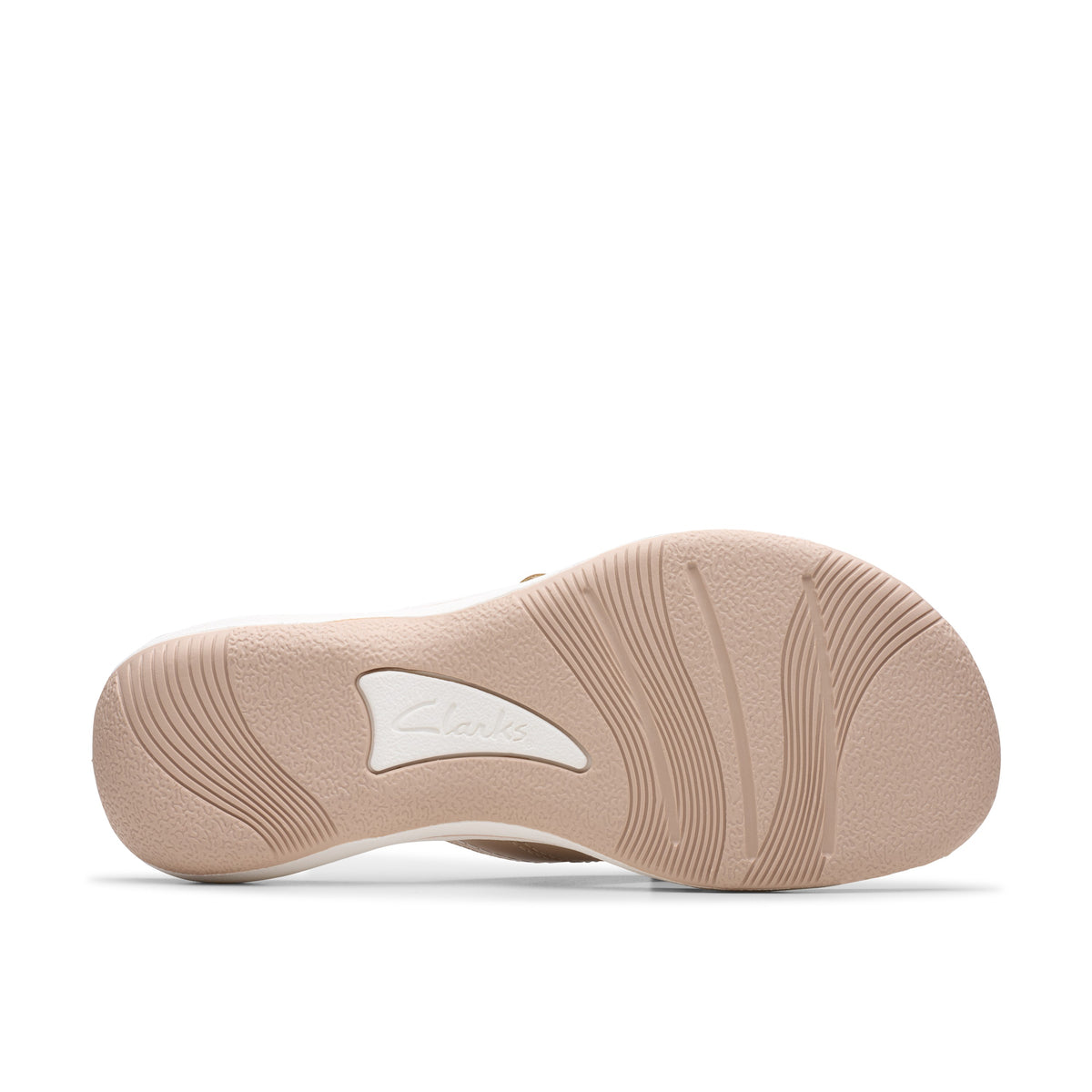 Clarks Women Beige Brinkley Reyna Sandals