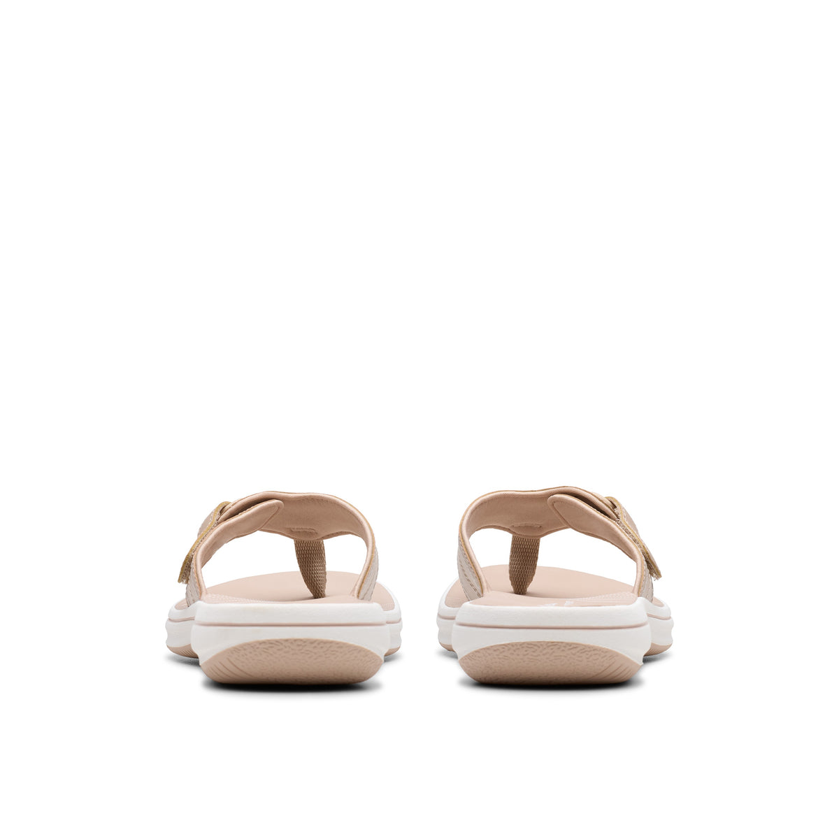 Clarks Women Beige Brinkley Reyna Sandals
