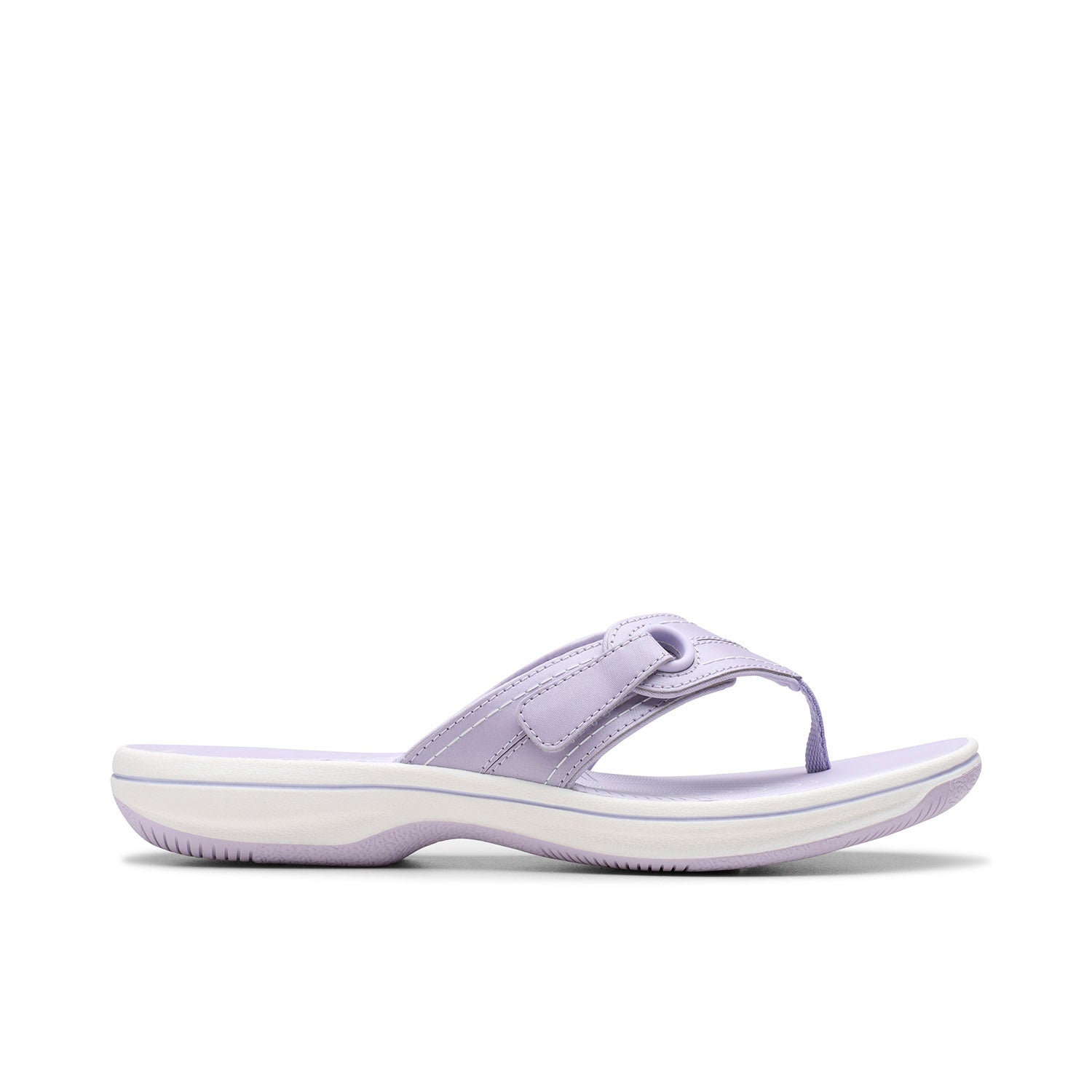 Clarks Women Brinkley Reyna Purple Sandals